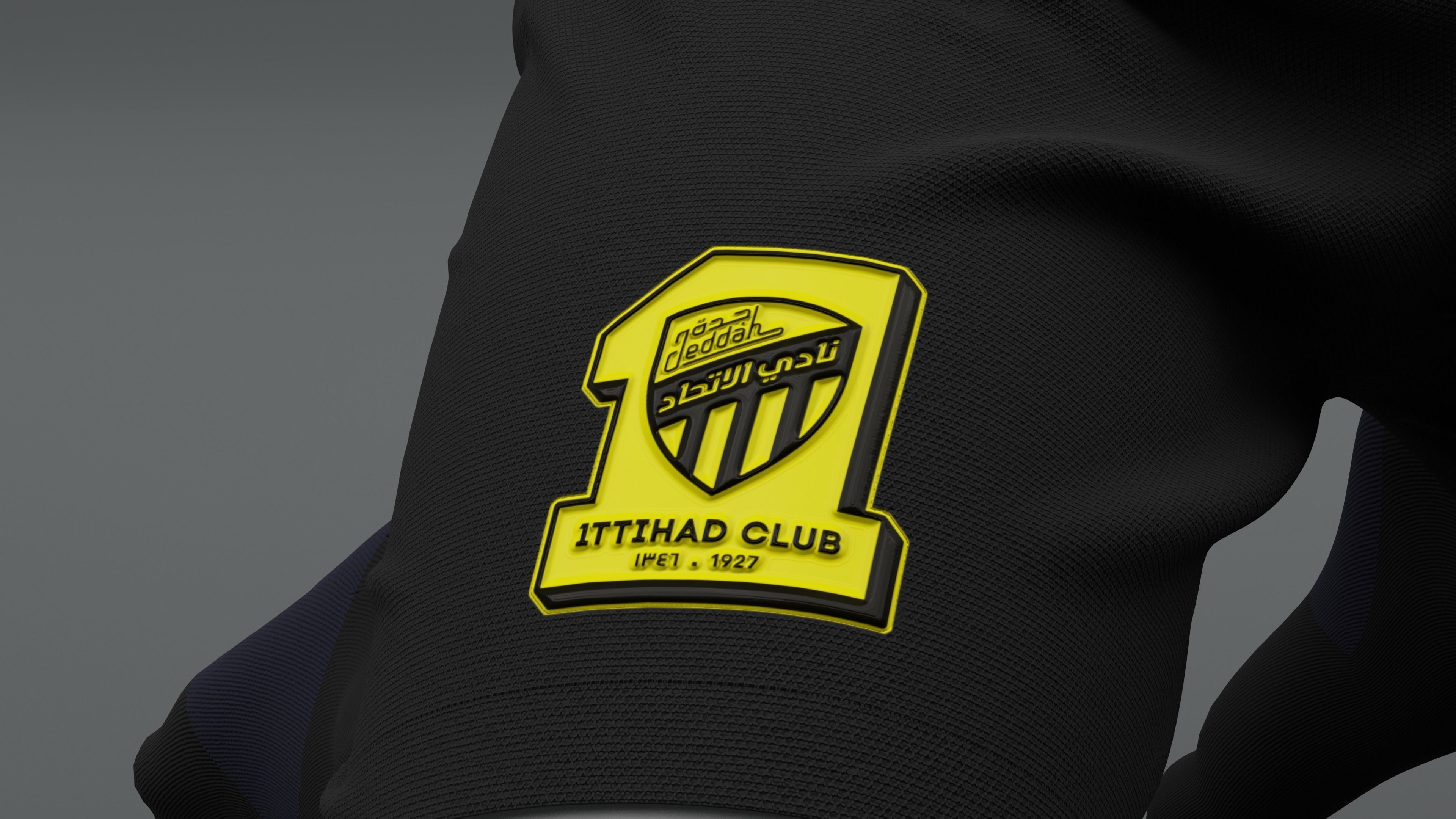 Al Hilal 2023 2024 Home Jersey 3D model_9