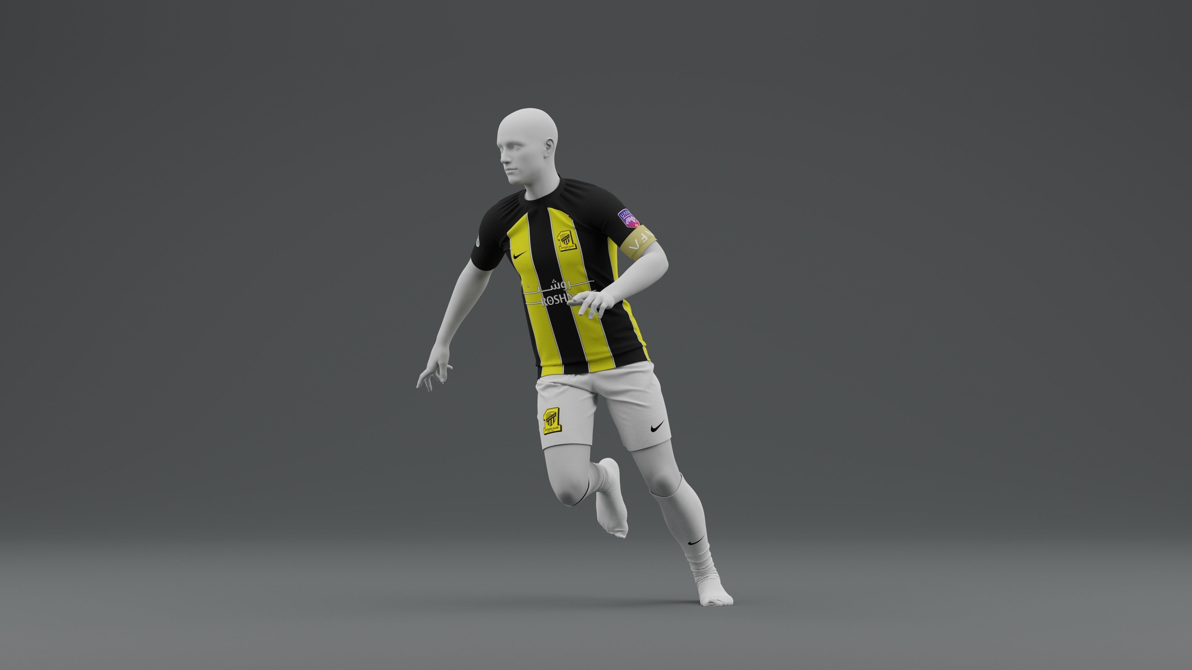 Al Hilal 2023 2024 Home Jersey 3D model_27