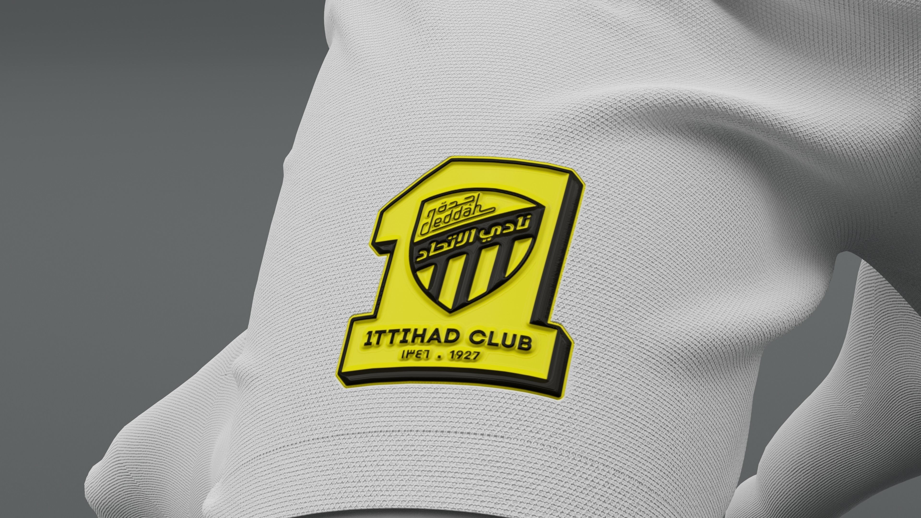Al Hilal 2023 2024 Home Jersey 3D model_10