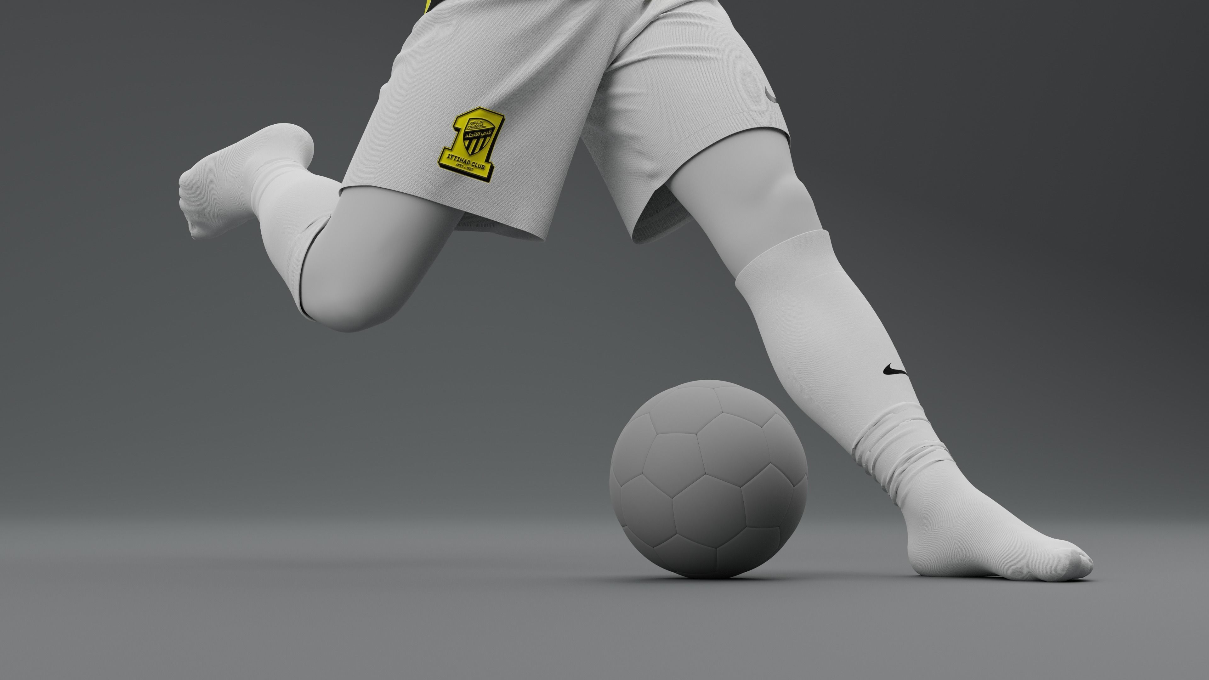 Al Hilal 2023 2024 Home Jersey 3D model_12