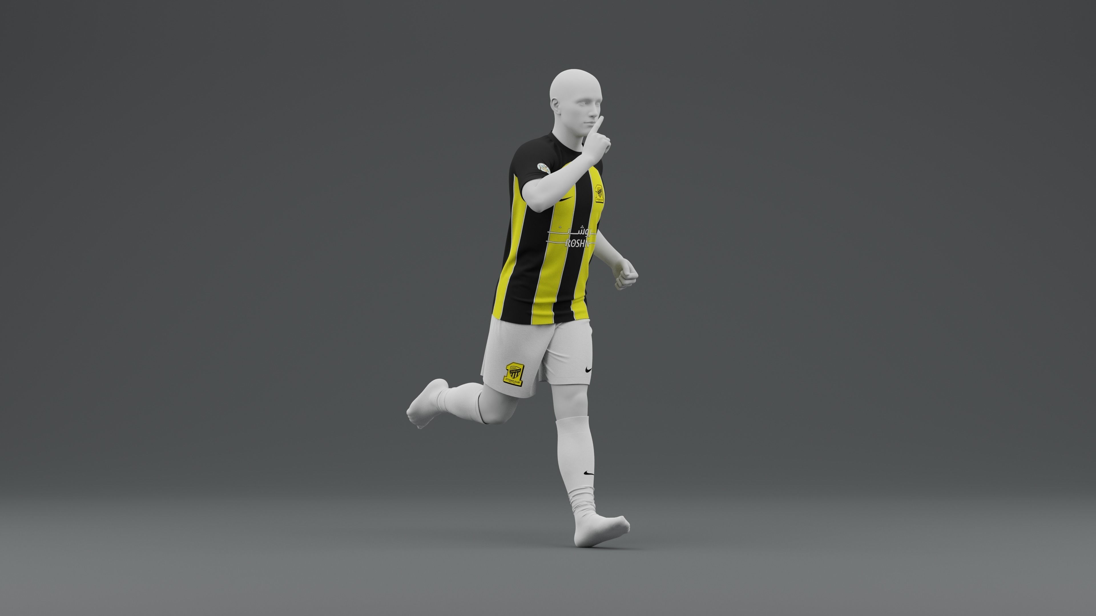 Al Hilal 2023 2024 Home Jersey 3D model_26