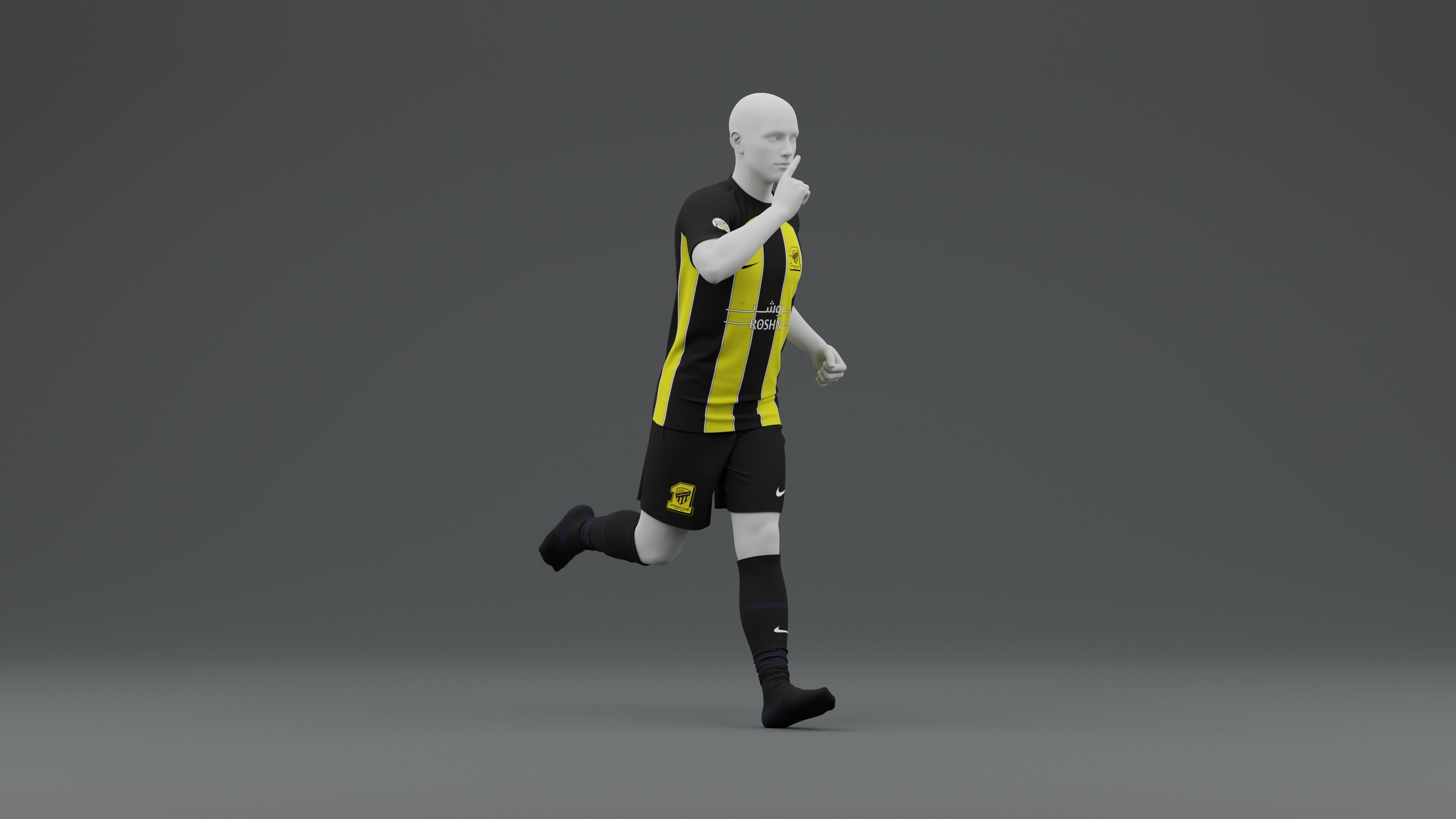 Al Hilal 2023 2024 Home Jersey 3D model_21