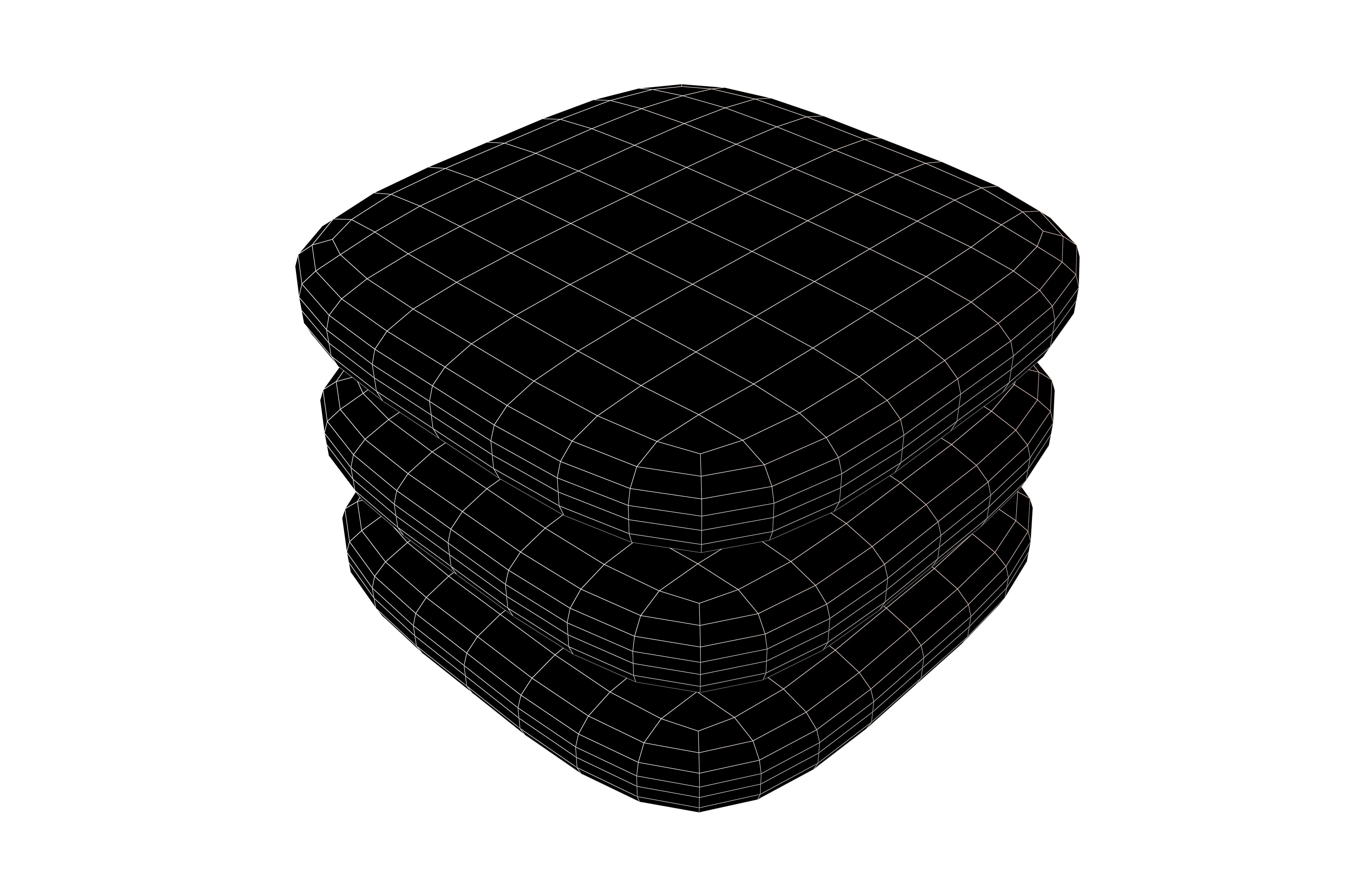 Layers Icon V1 008 Low-poly 3D model_6