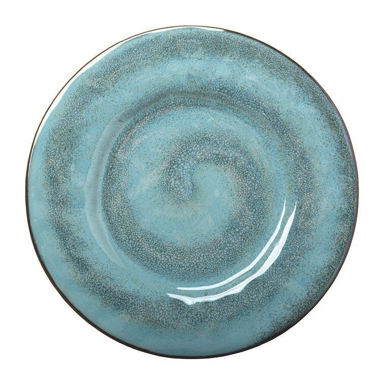 Sango Toren Denim Blue Stoneware Dinnerware Set 3D model_6