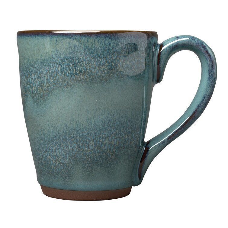 Sango Toren Denim Blue Stoneware Dinnerware Set 3D model_4