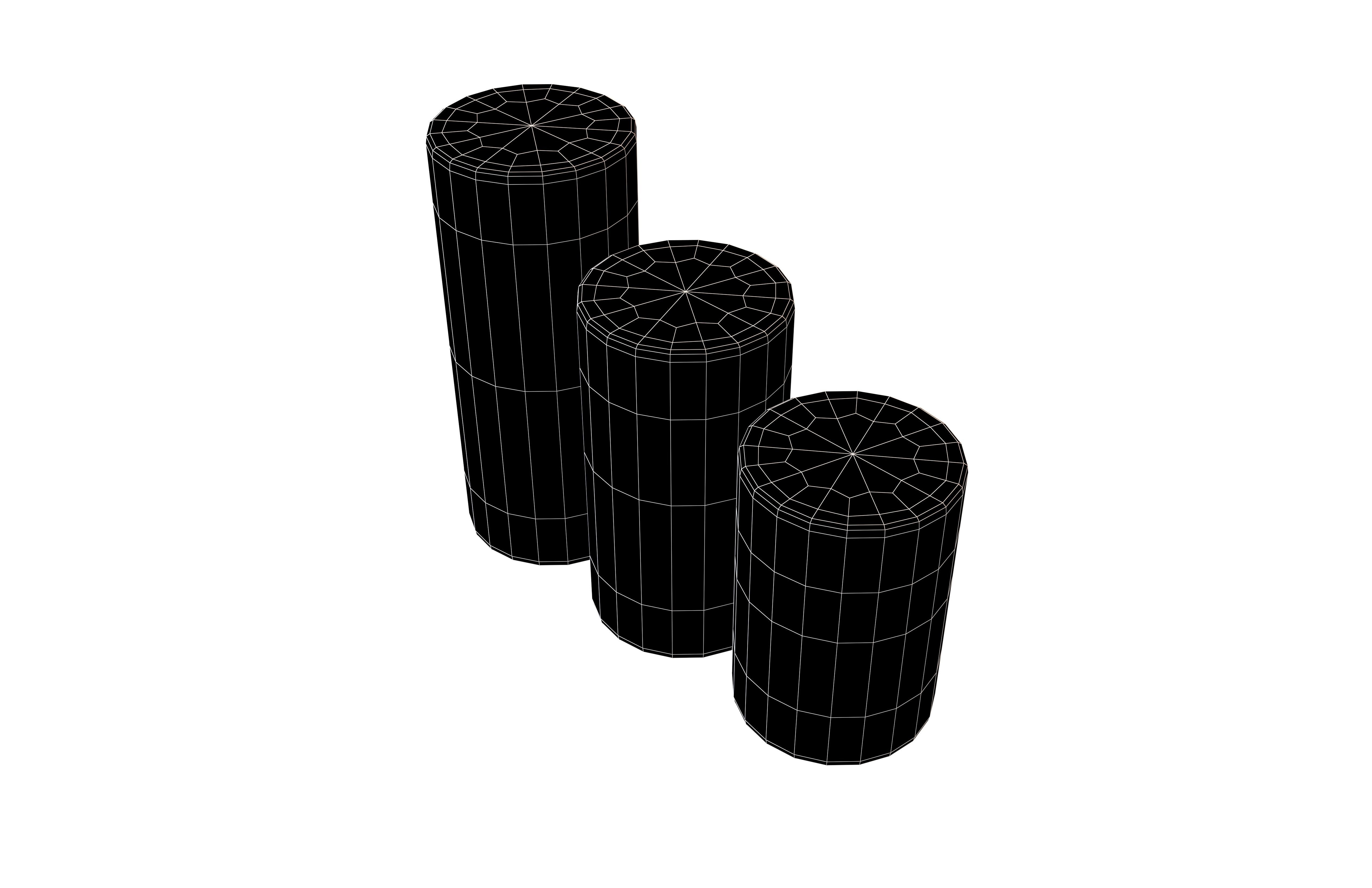 Chart Icon V1 003 Low-poly 3D model_5