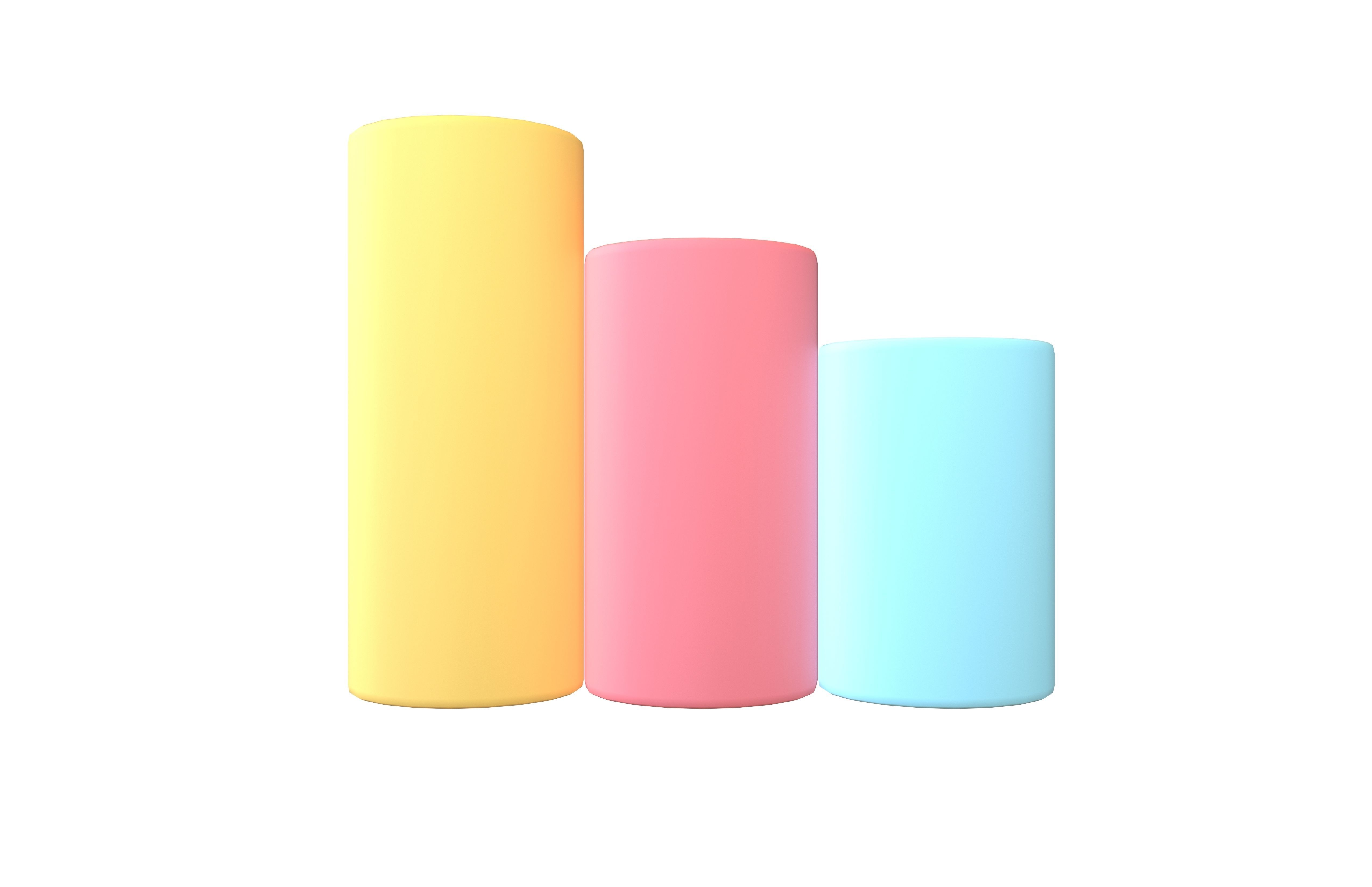 Chart Icon V1 003 Low-poly 3D model_1