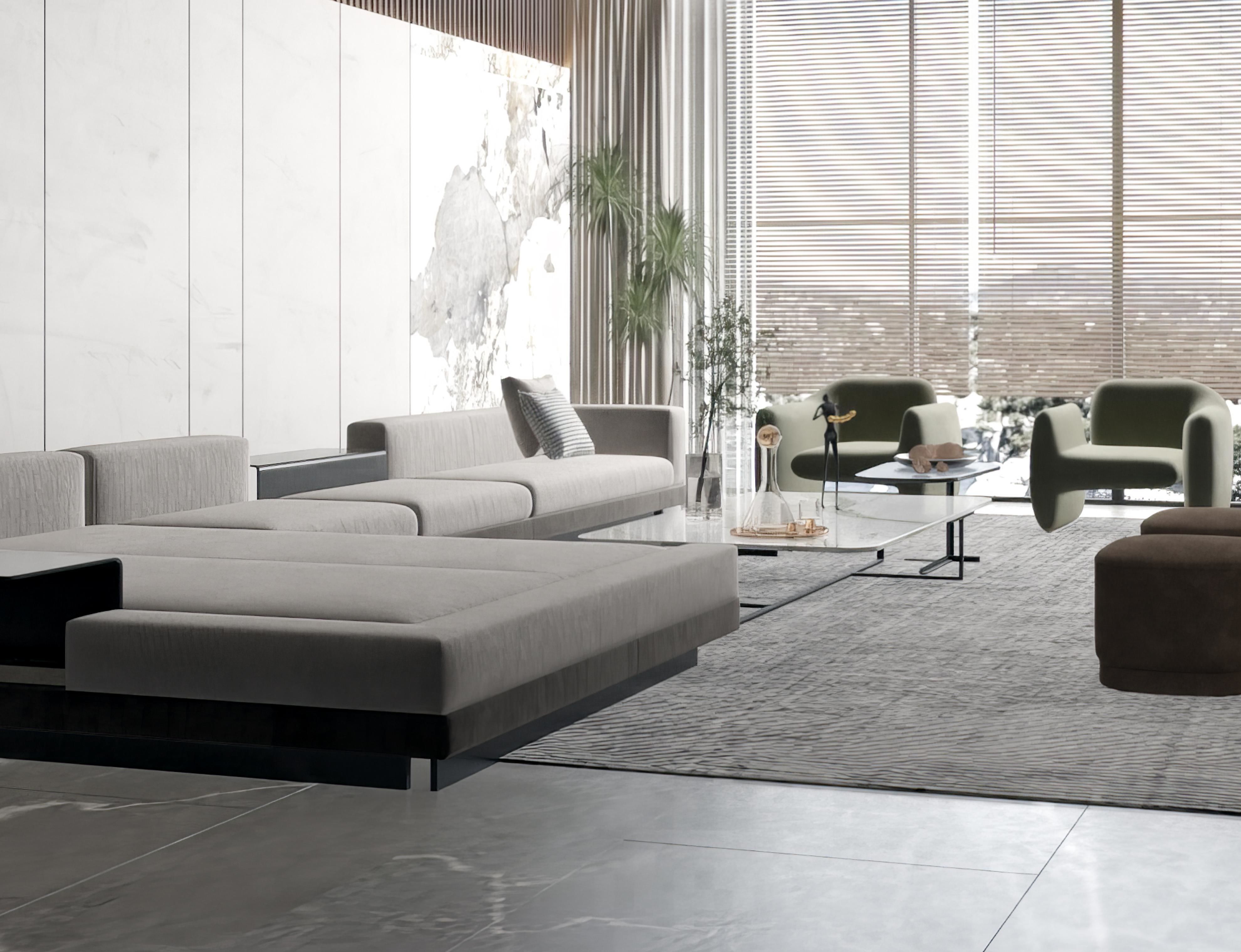 living Modern room 3D model_5