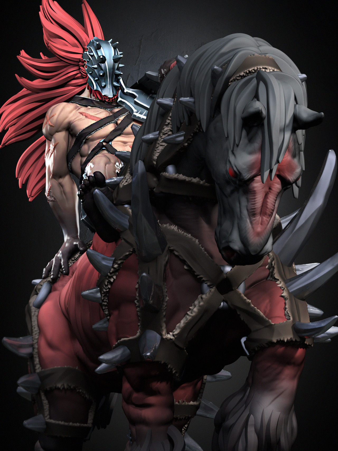 War - Four Horsemen 3D print model_11