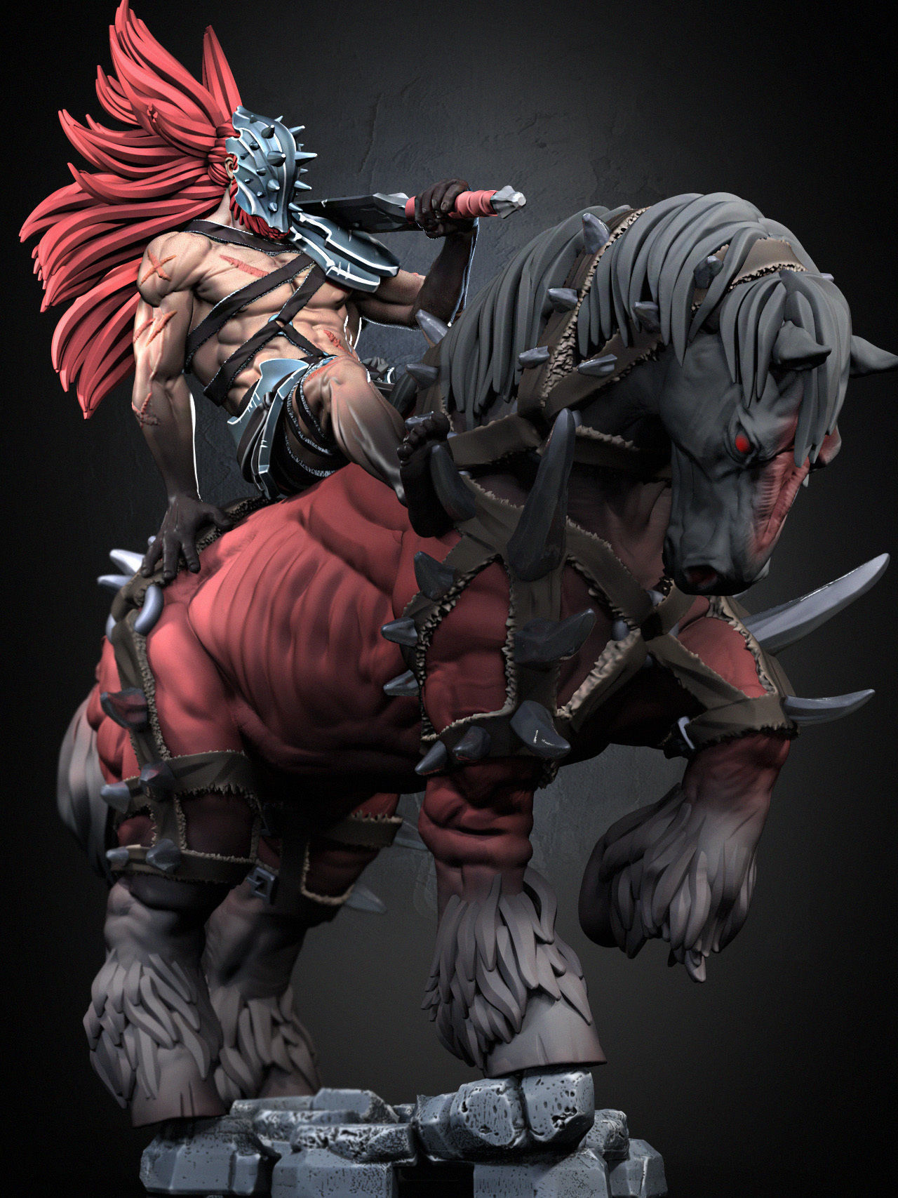 War - Four Horsemen 3D print model_0