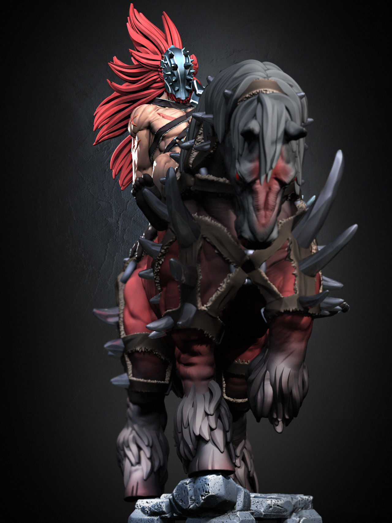 War - Four Horsemen 3D print model_5