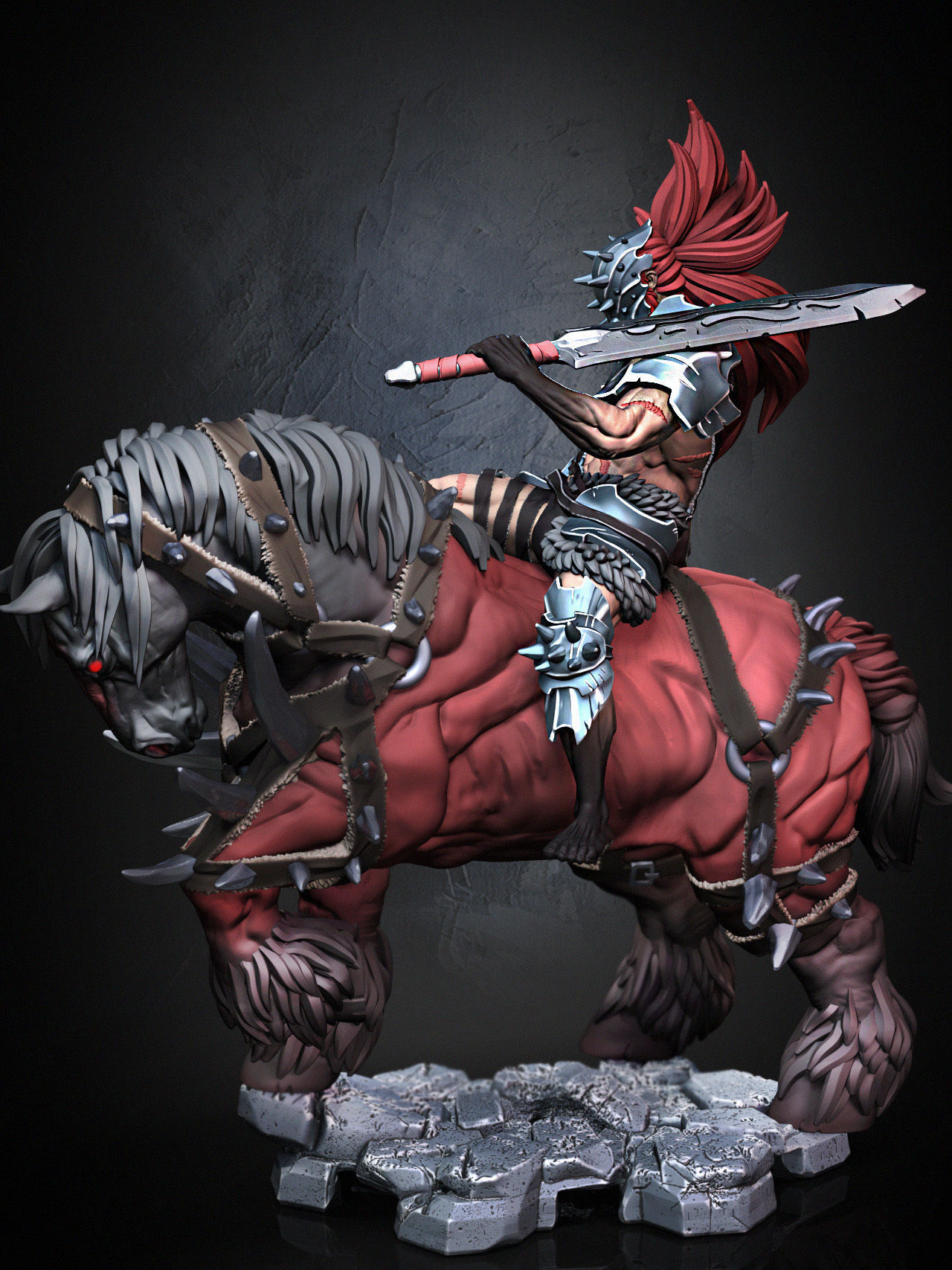 War - Four Horsemen 3D print model_7