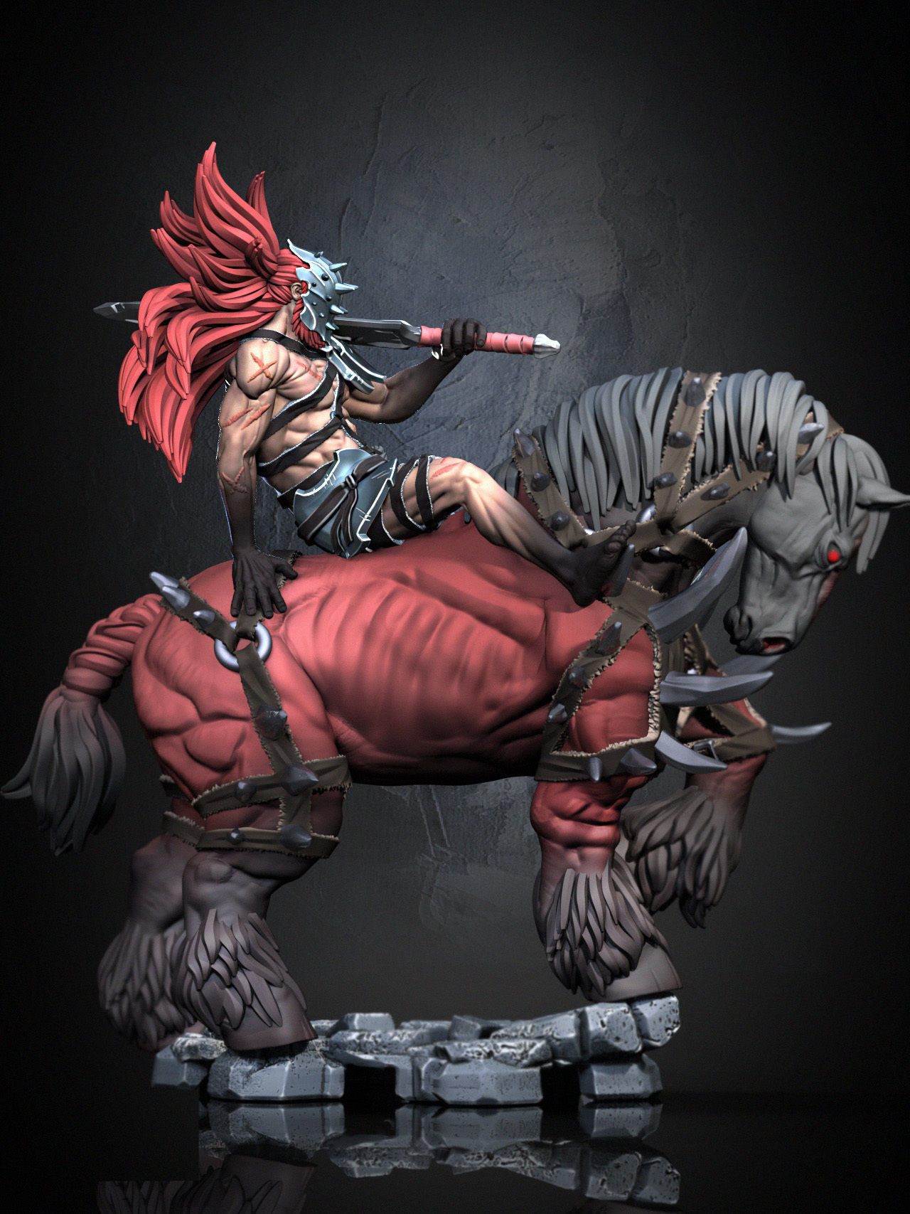 War - Four Horsemen 3D print model_10
