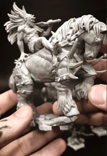 War - Four Horsemen 3D print model_4