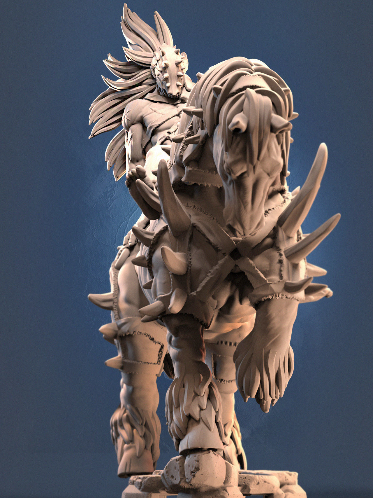 War - Four Horsemen 3D print model_14