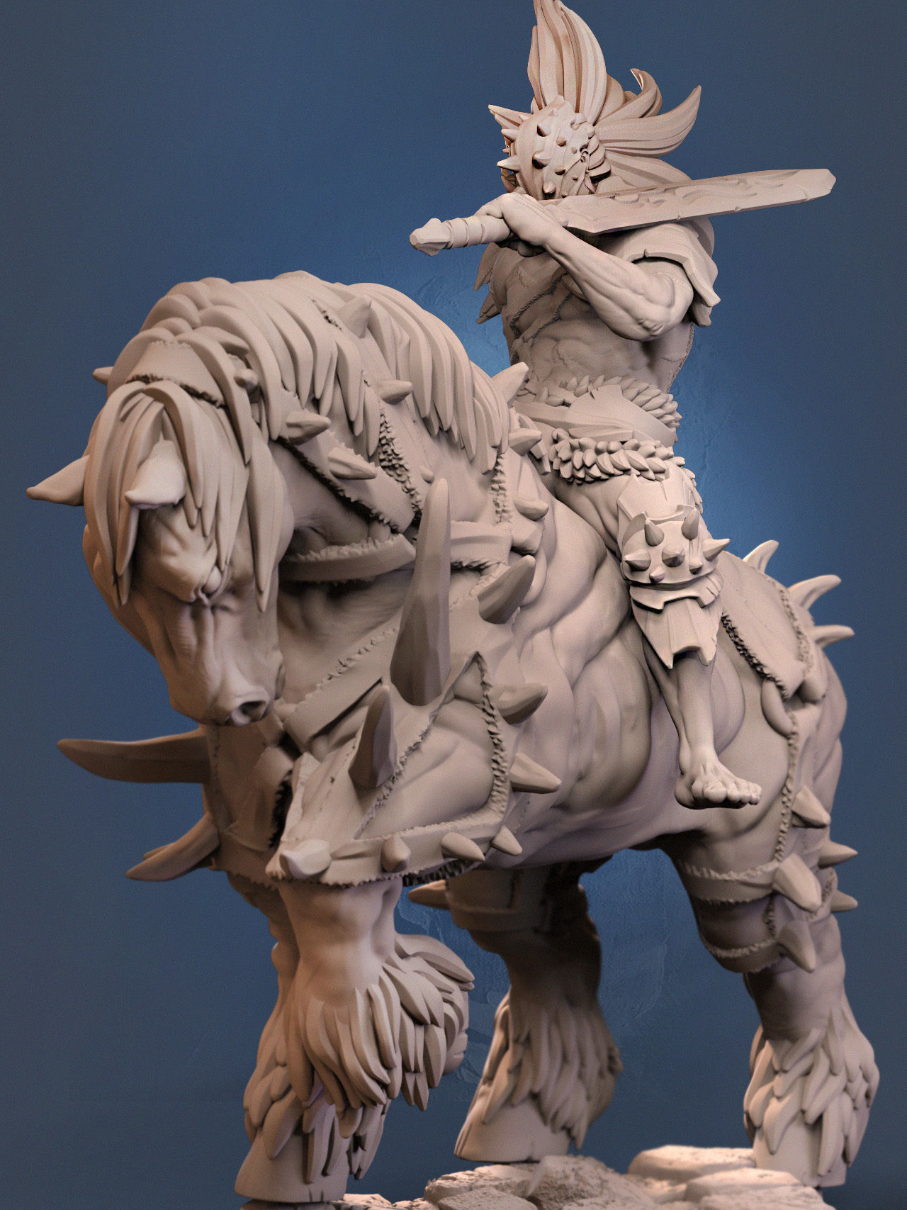 War - Four Horsemen 3D print model_1