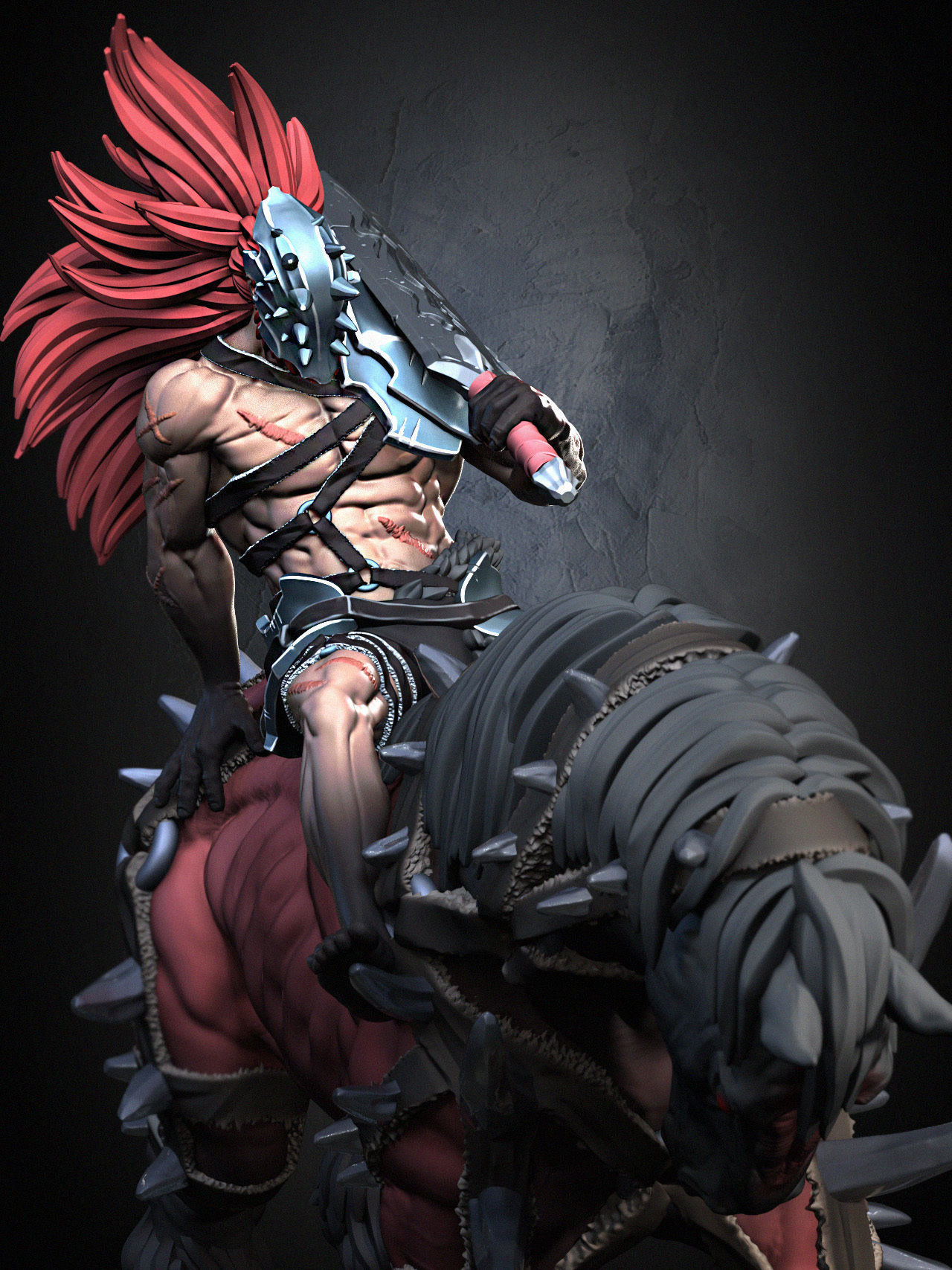 War - Four Horsemen 3D print model_12