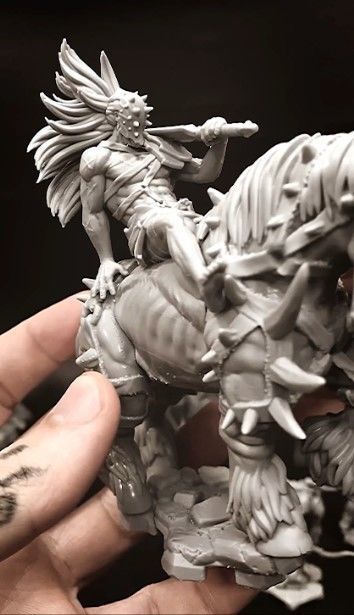 War - Four Horsemen 3D print model_2
