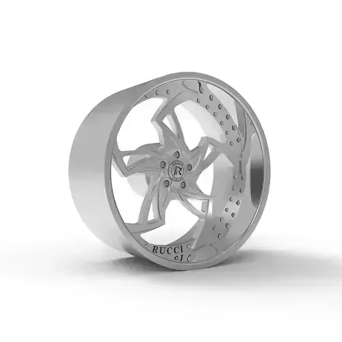 FIRE RUCCI FORGED WHEEL 3D print model