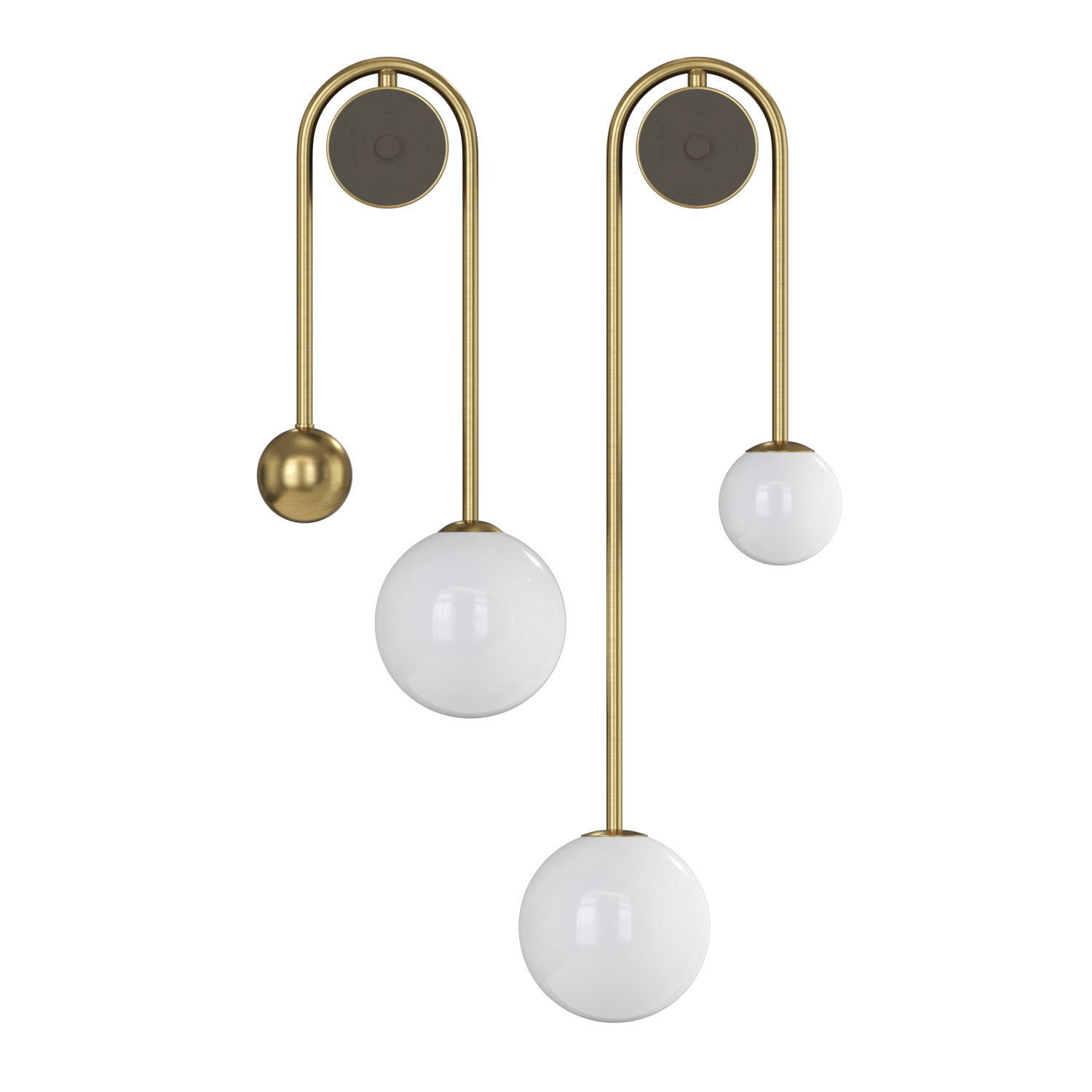 Wall lamp ADIGE 3D model_2