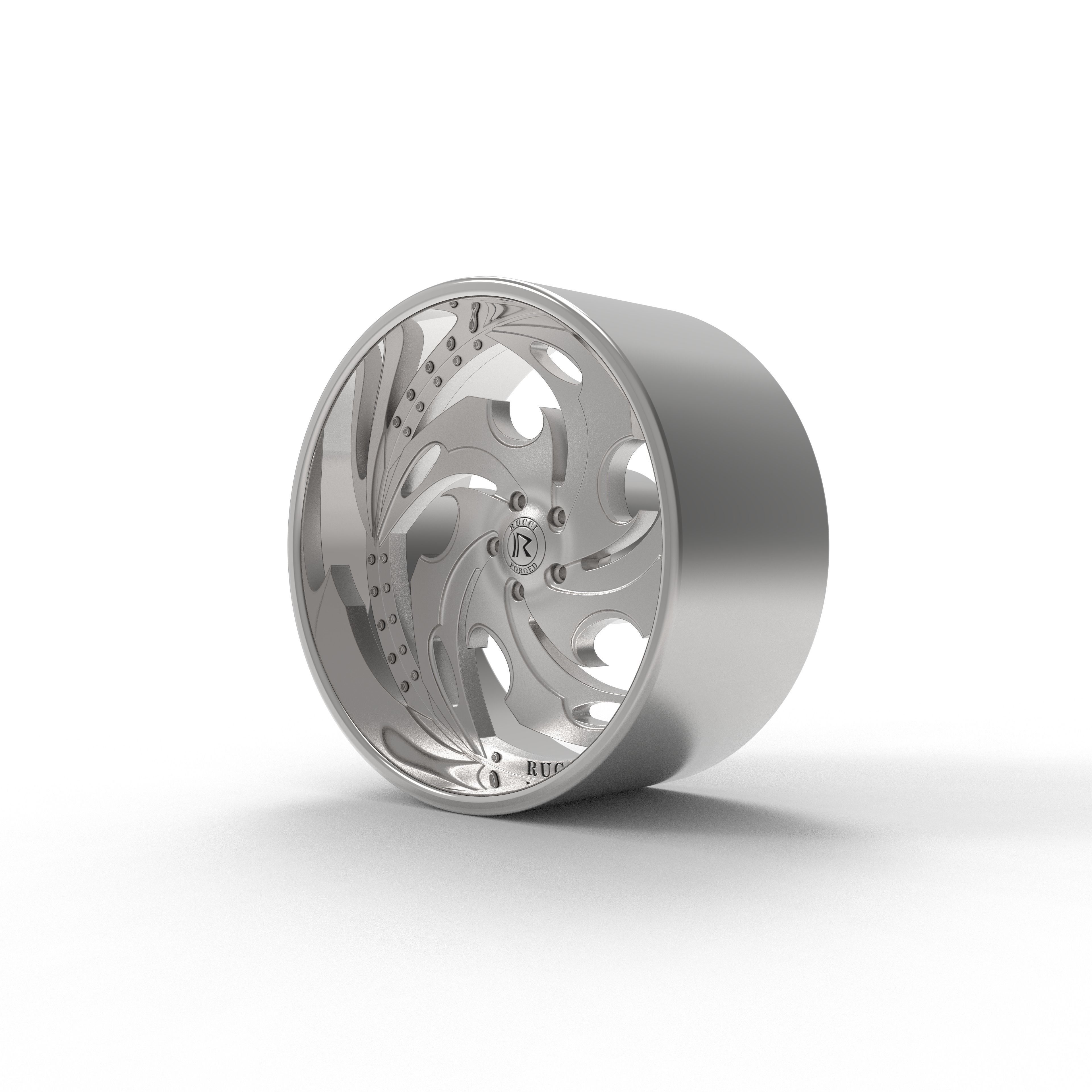 ONEWAY RUCCI FORGED WHEEL 3D print model_1