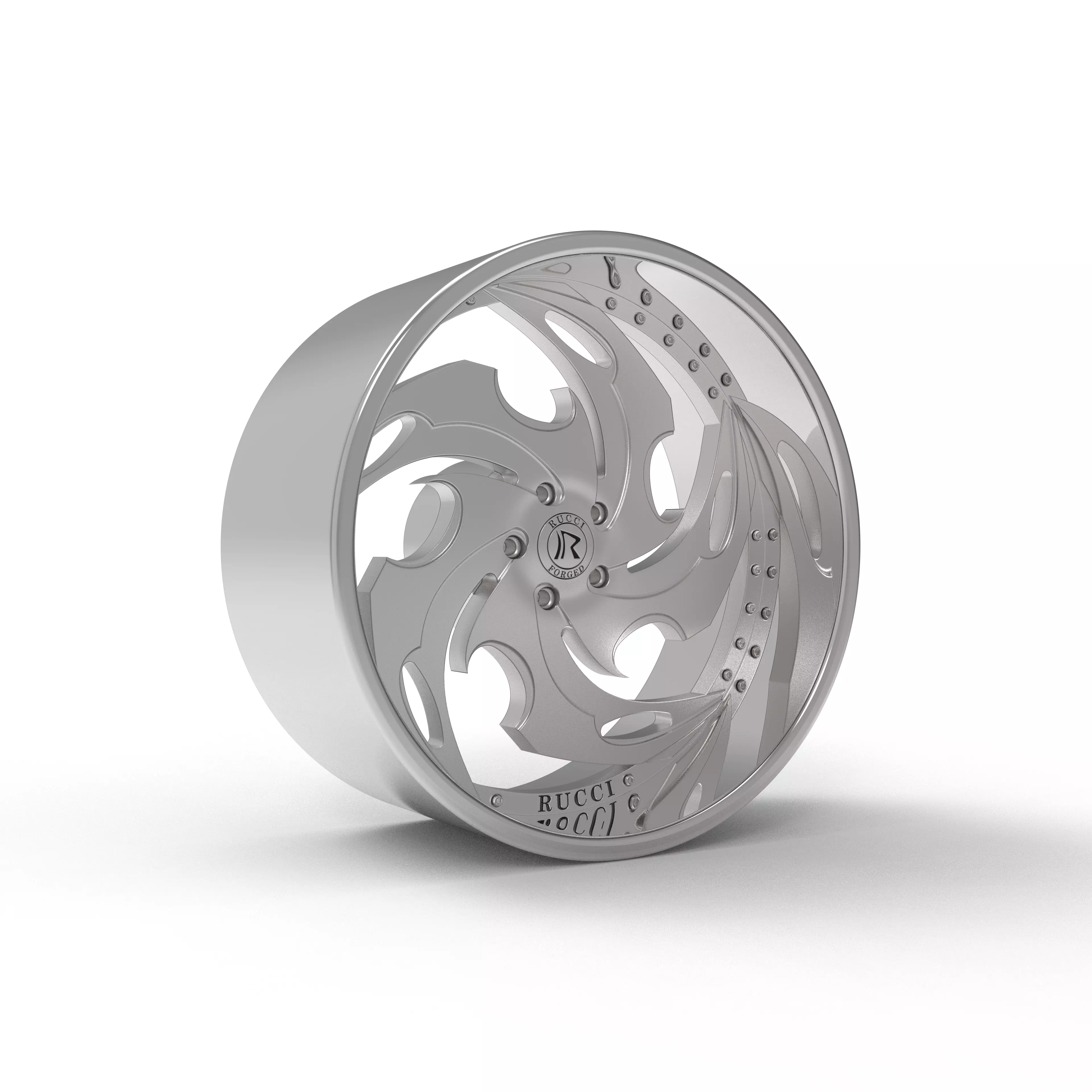 ONEWAY RUCCI FORGED WHEEL 3D print model_0
