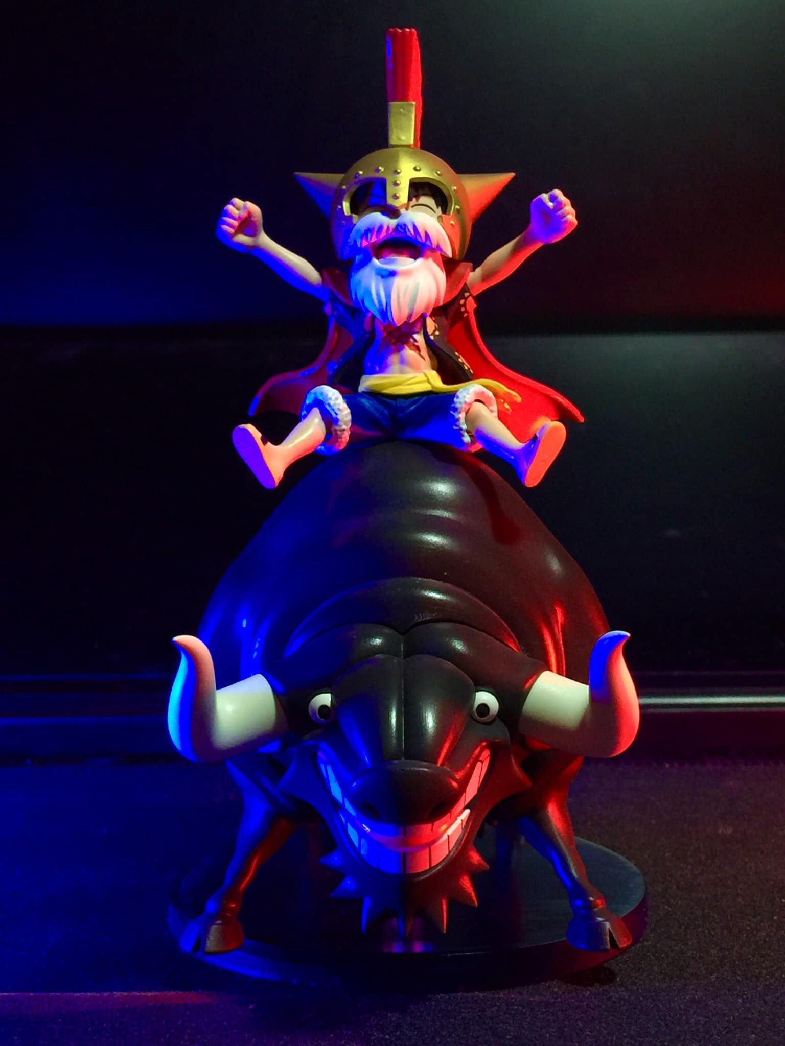 luffy buffalo cover 3D print model_4