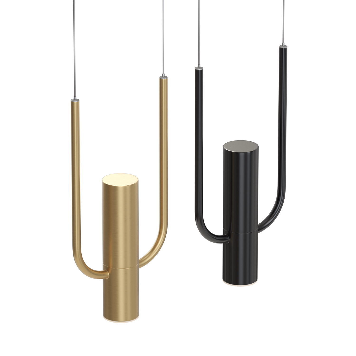 Pendant lamp Pipe 3D model_1