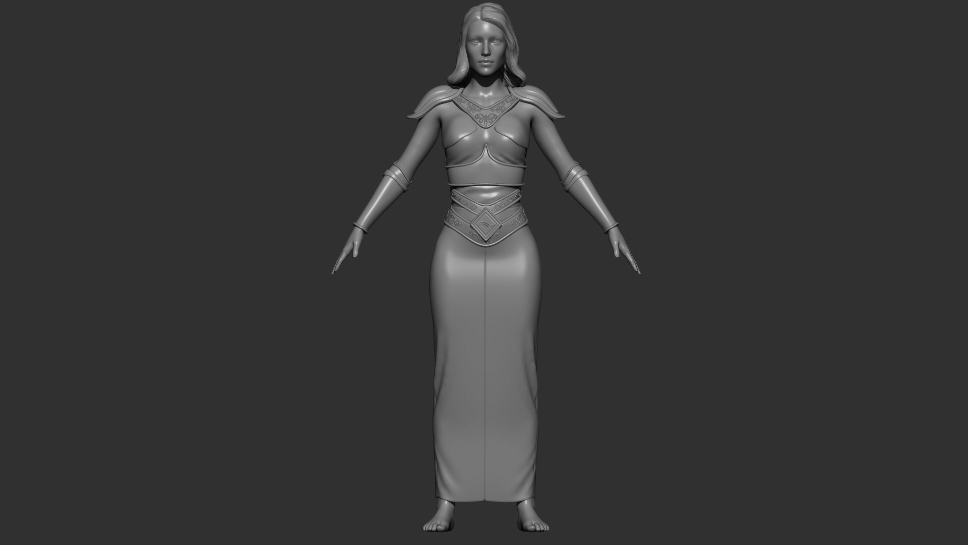 FEMALE PROJECT E 3D model_2