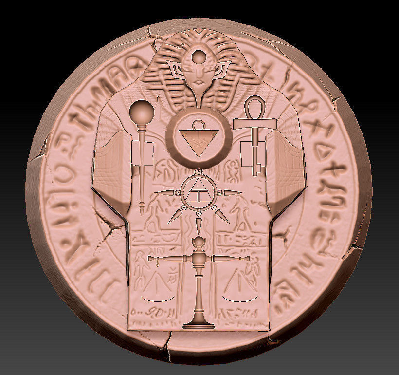 Tomb stone  YU-GI-OH  cover 3D print model_1