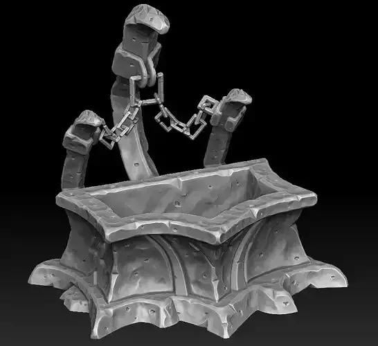 Undead water tank 3d print 3D print model