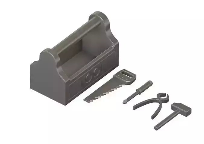1 35 scale diorama tool set 3D print model