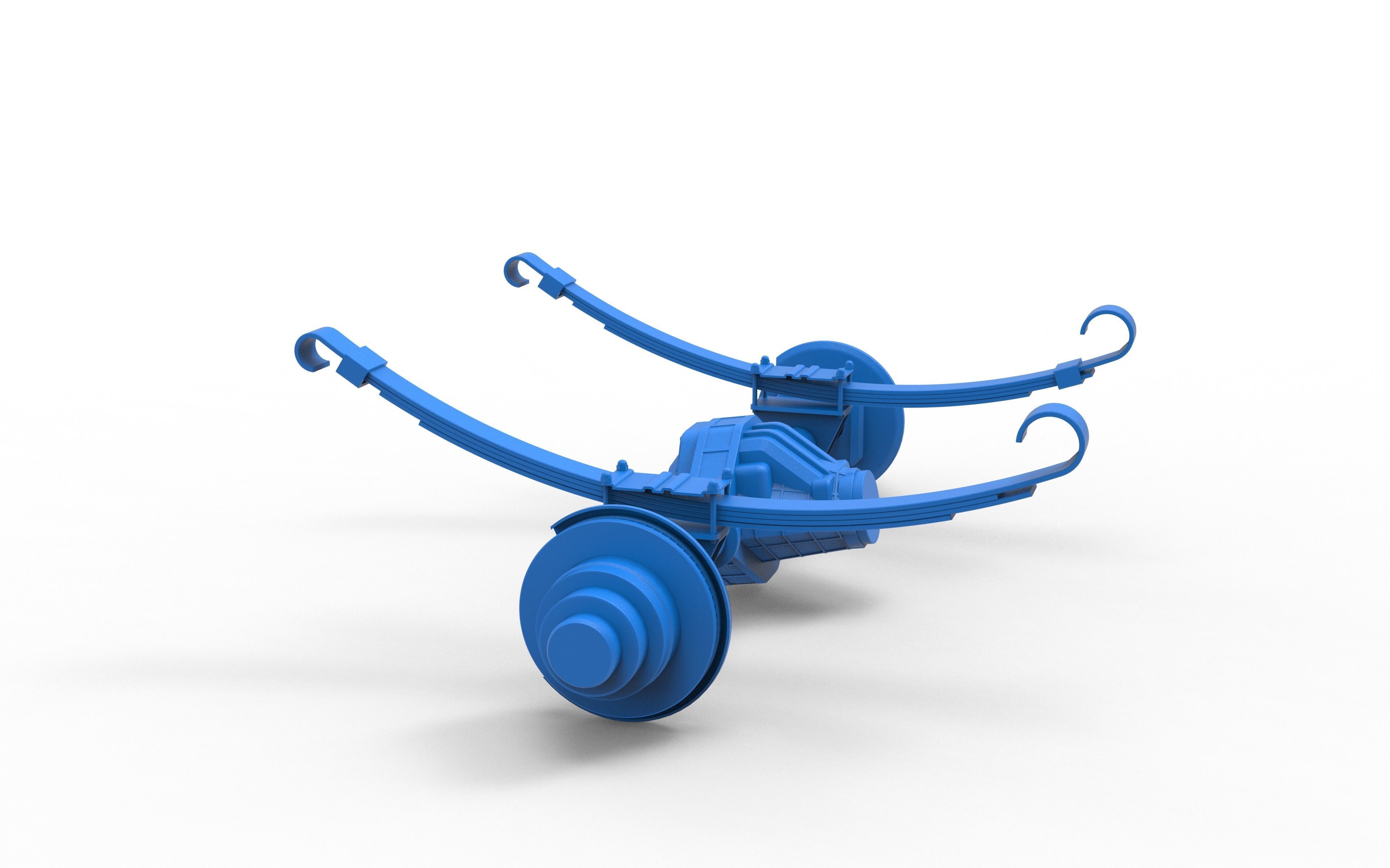 TRUCK FRONT SUSPENSION 3D print model_2