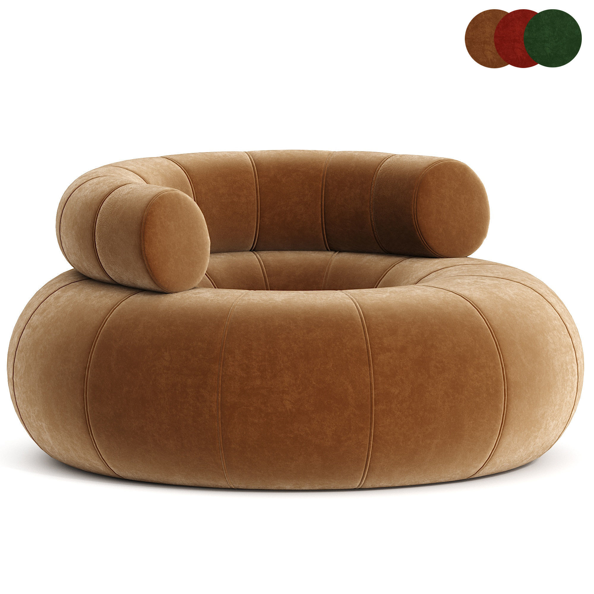 armchai DON OUT 3D model_4