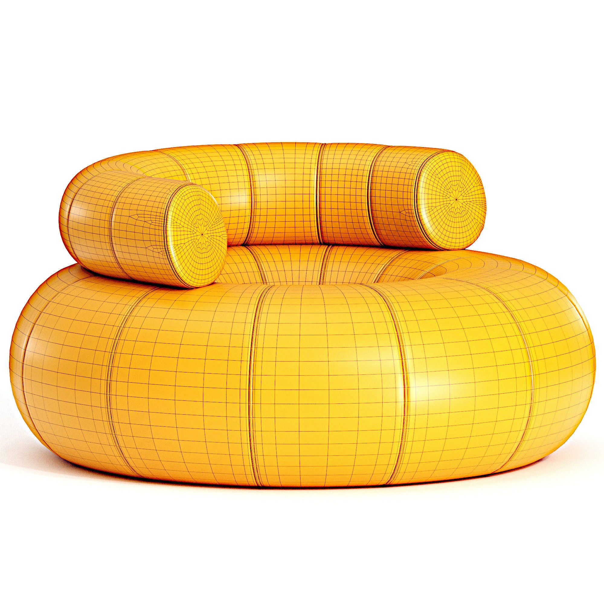 armchai DON OUT 3D model_3