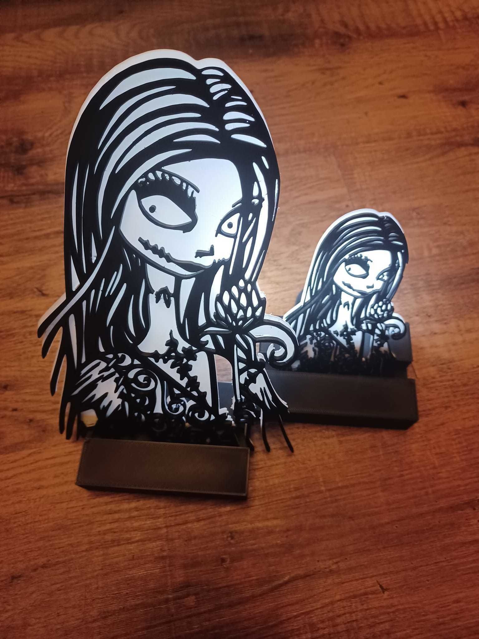 Nightmare before Christmas Sally decor   3D print model_1