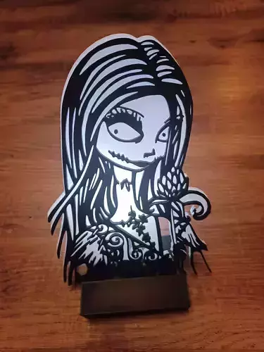 Nightmare before Christmas Sally decor   3D print model