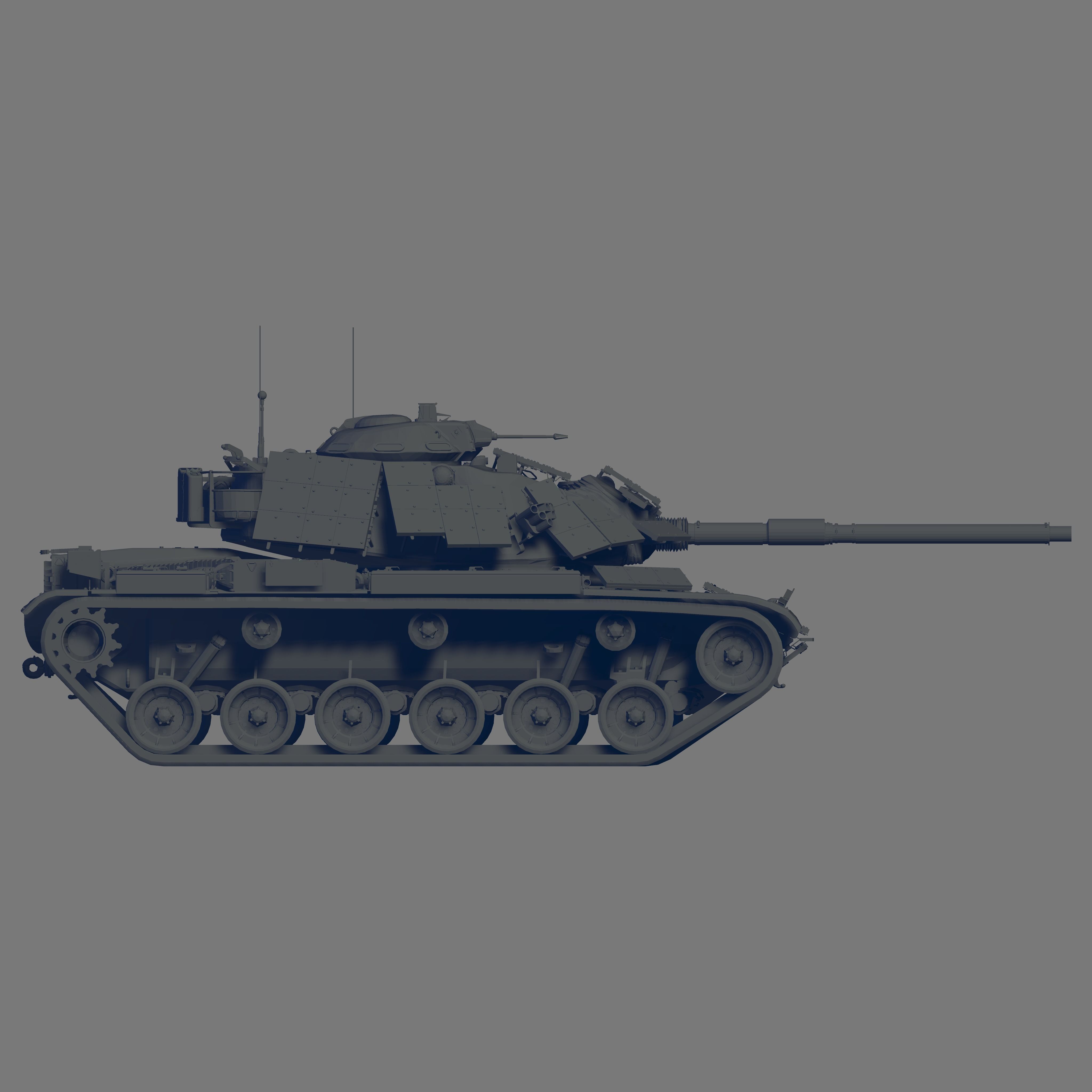 M60A2 TTS 3D model_3