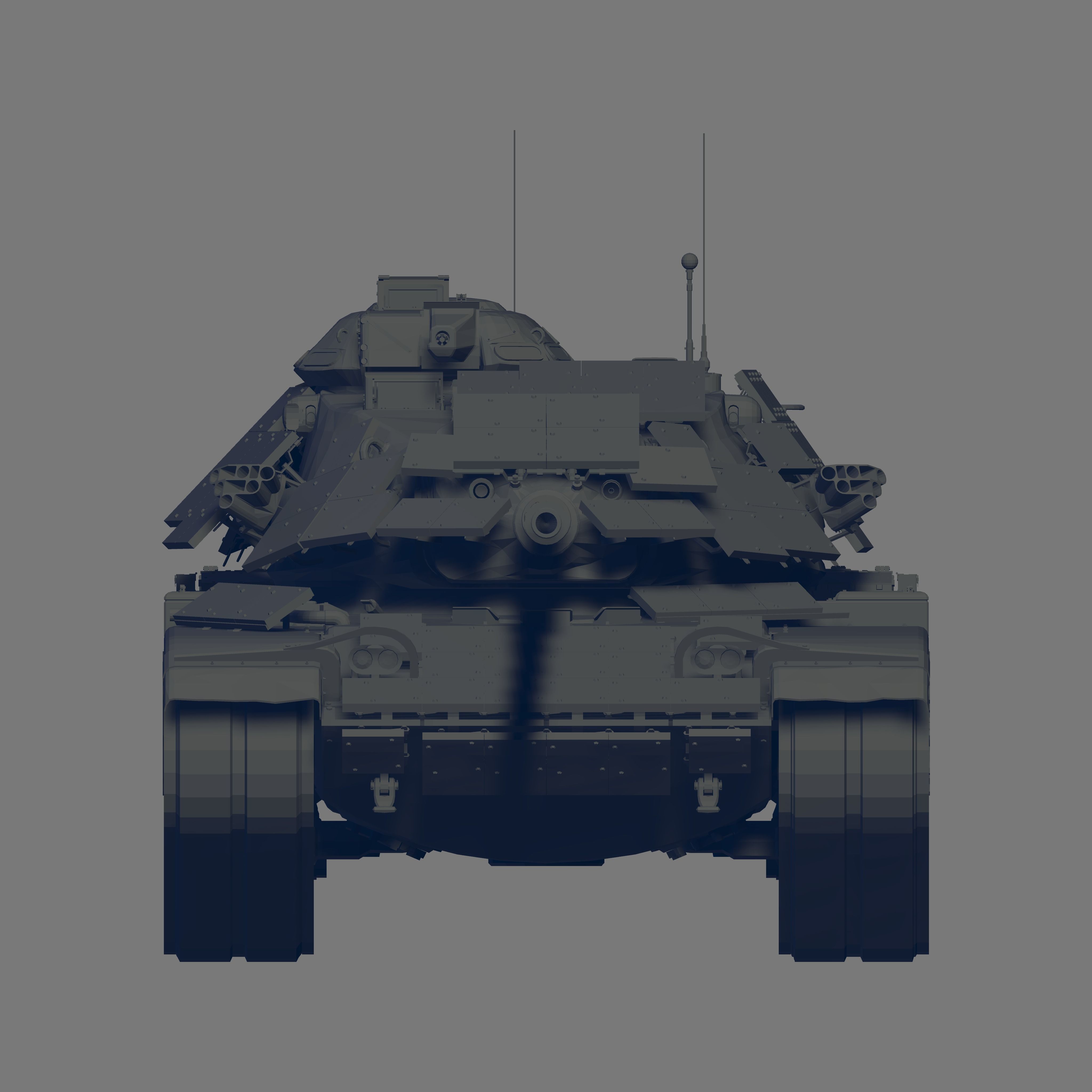 M60A2 TTS 3D model_2