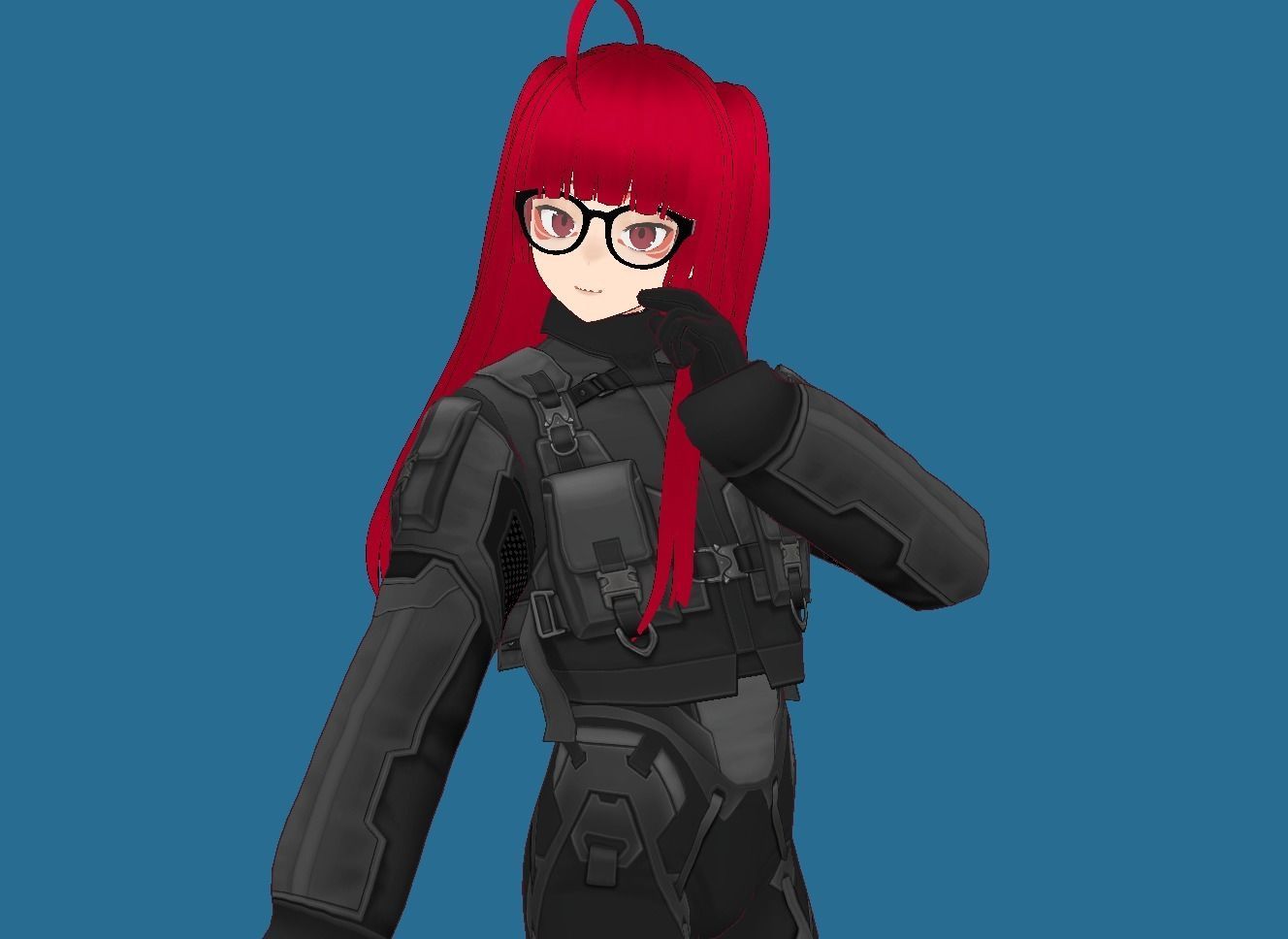 LUCY CYBERPUNK EDGERUNNER 2 Low-poly 3D model_18