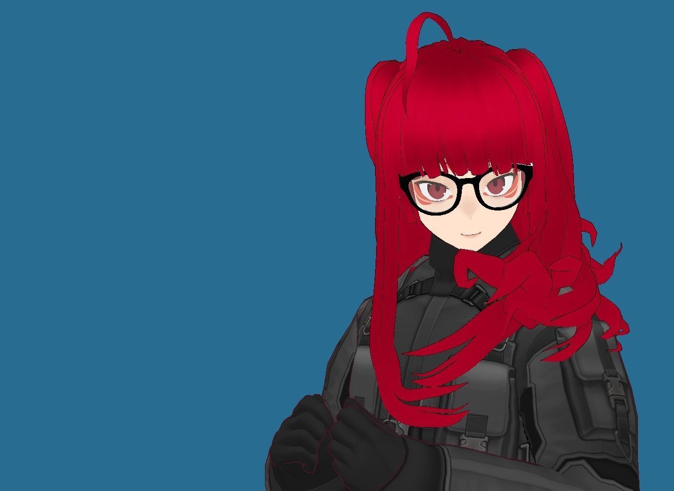 LUCY CYBERPUNK EDGERUNNER 2 Low-poly 3D model_22