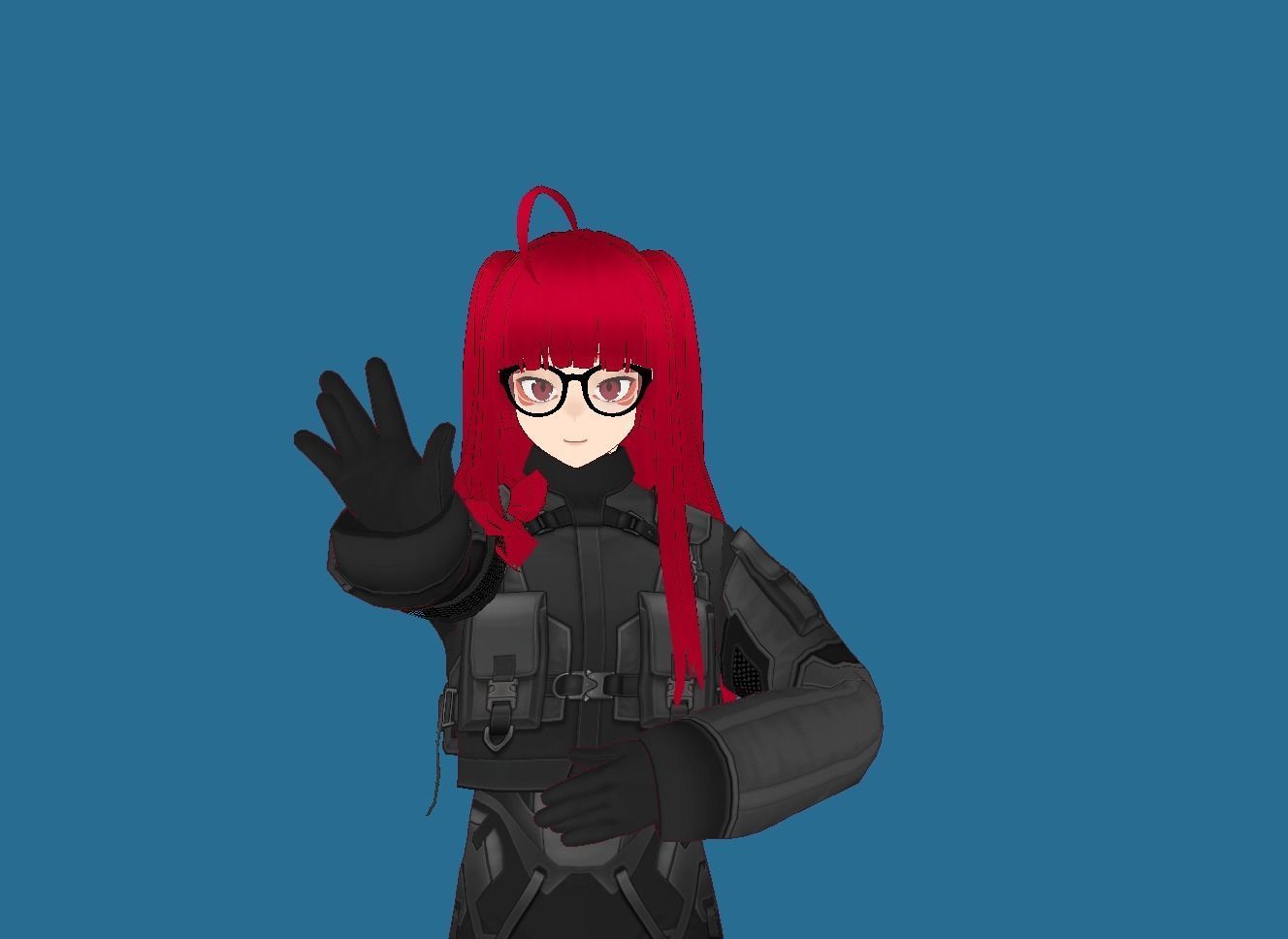 LUCY CYBERPUNK EDGERUNNER 2 Low-poly 3D model_17