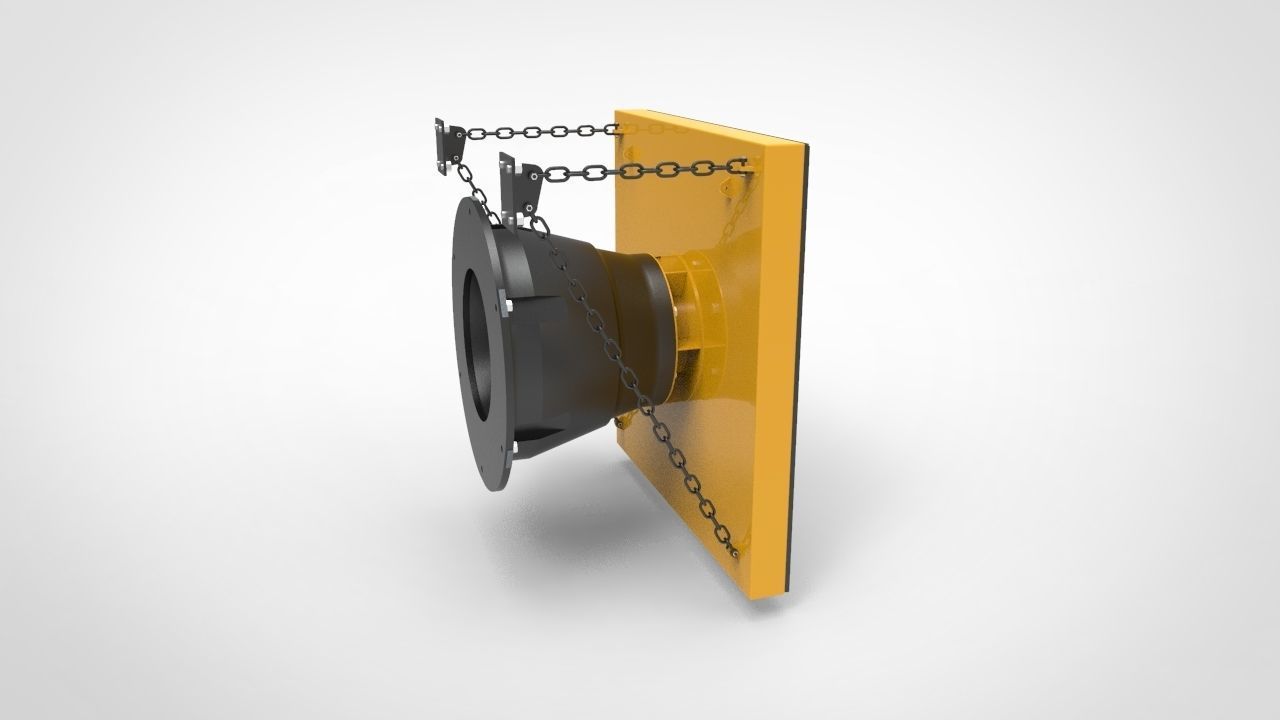 Fender ship model 1 3D model_1