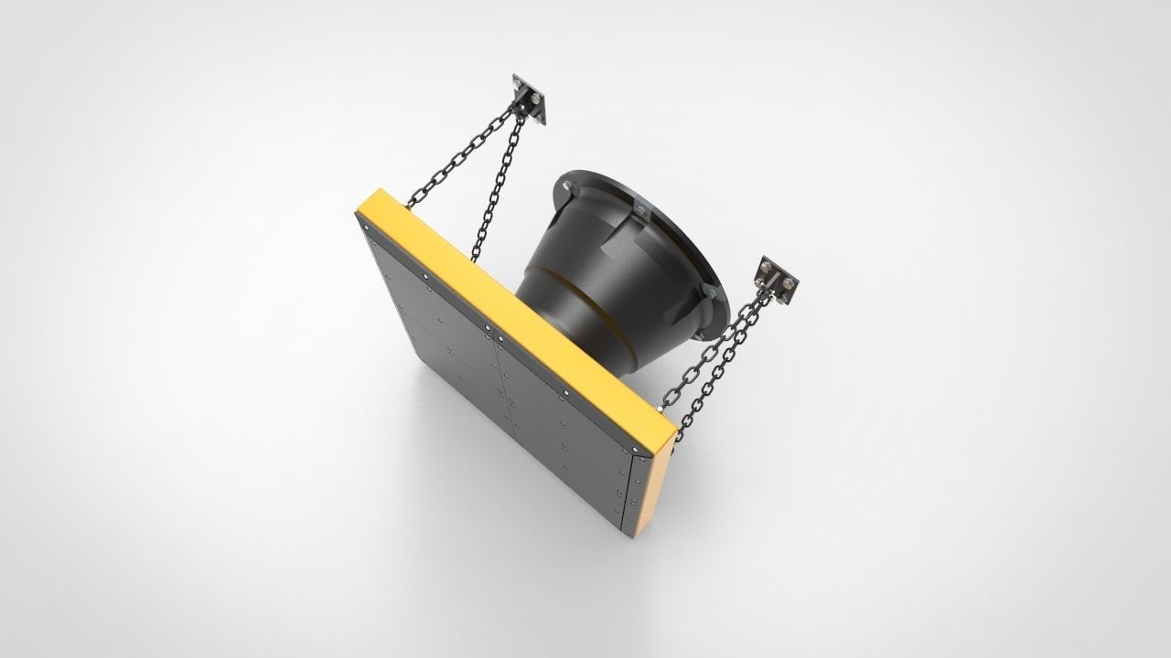 Fender ship model 1 3D model_4