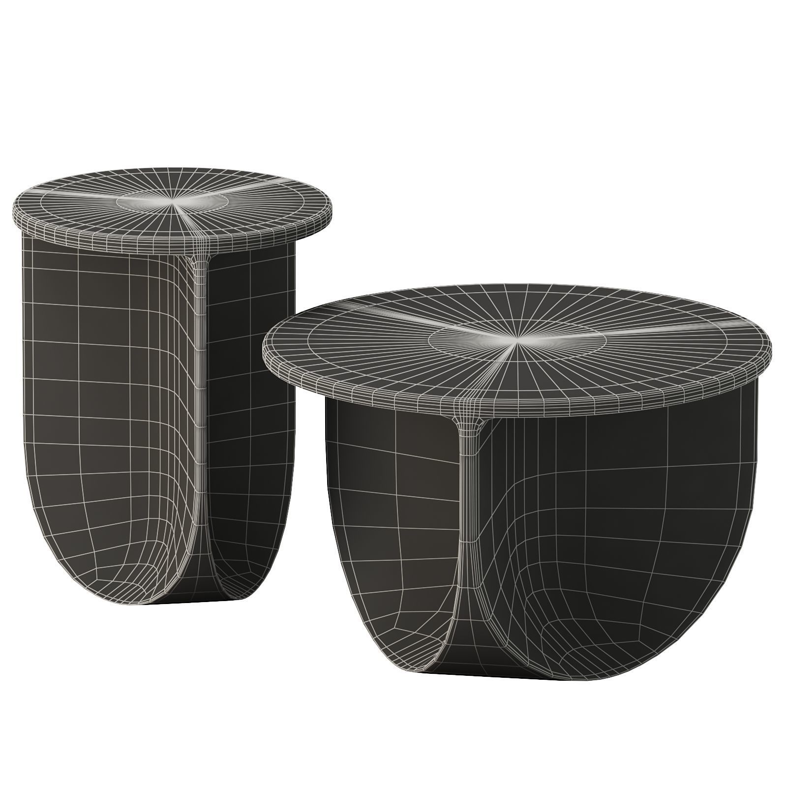 Pinto coffee table 3D model_5