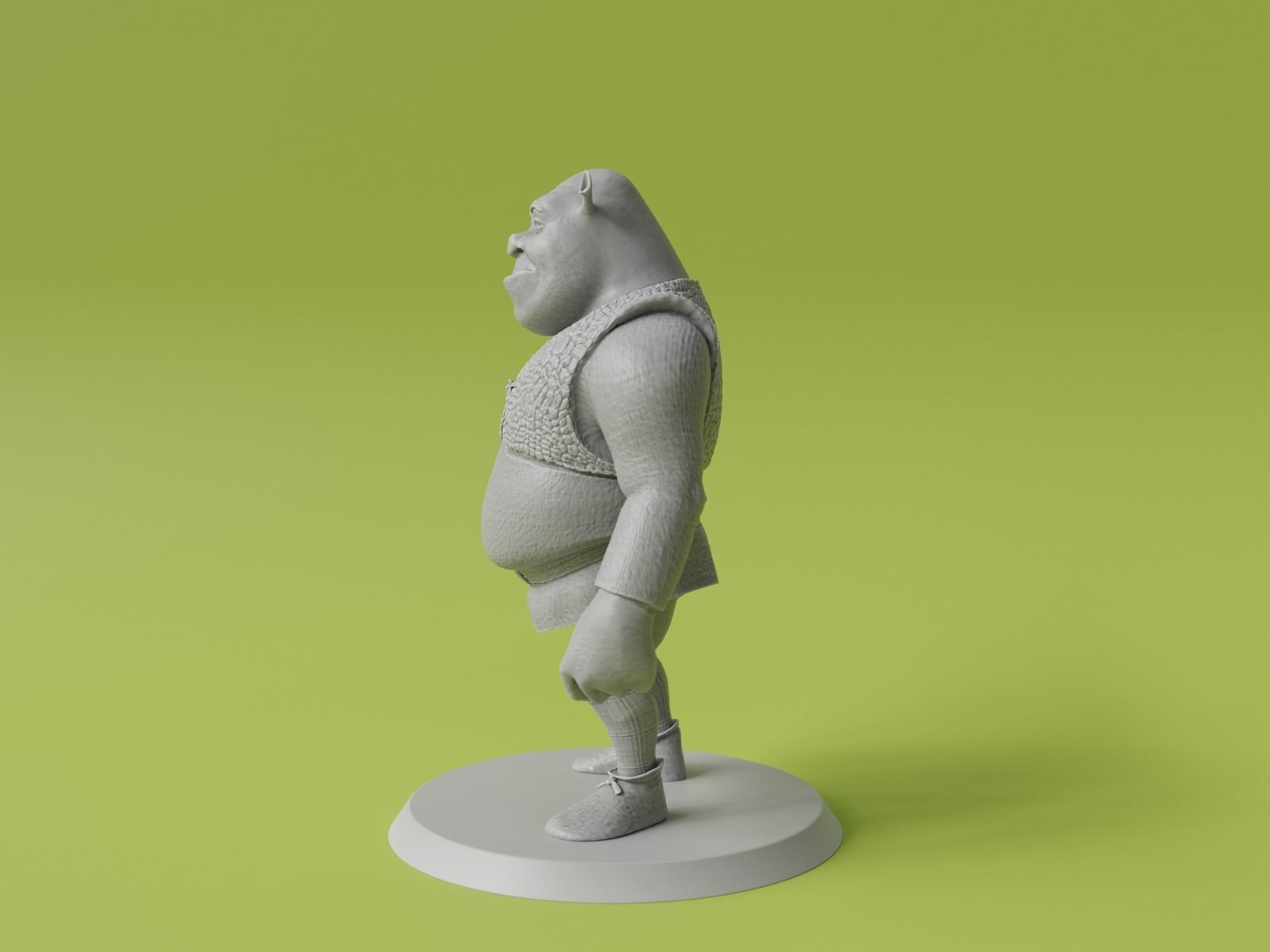 SHREK 3D print model_2
