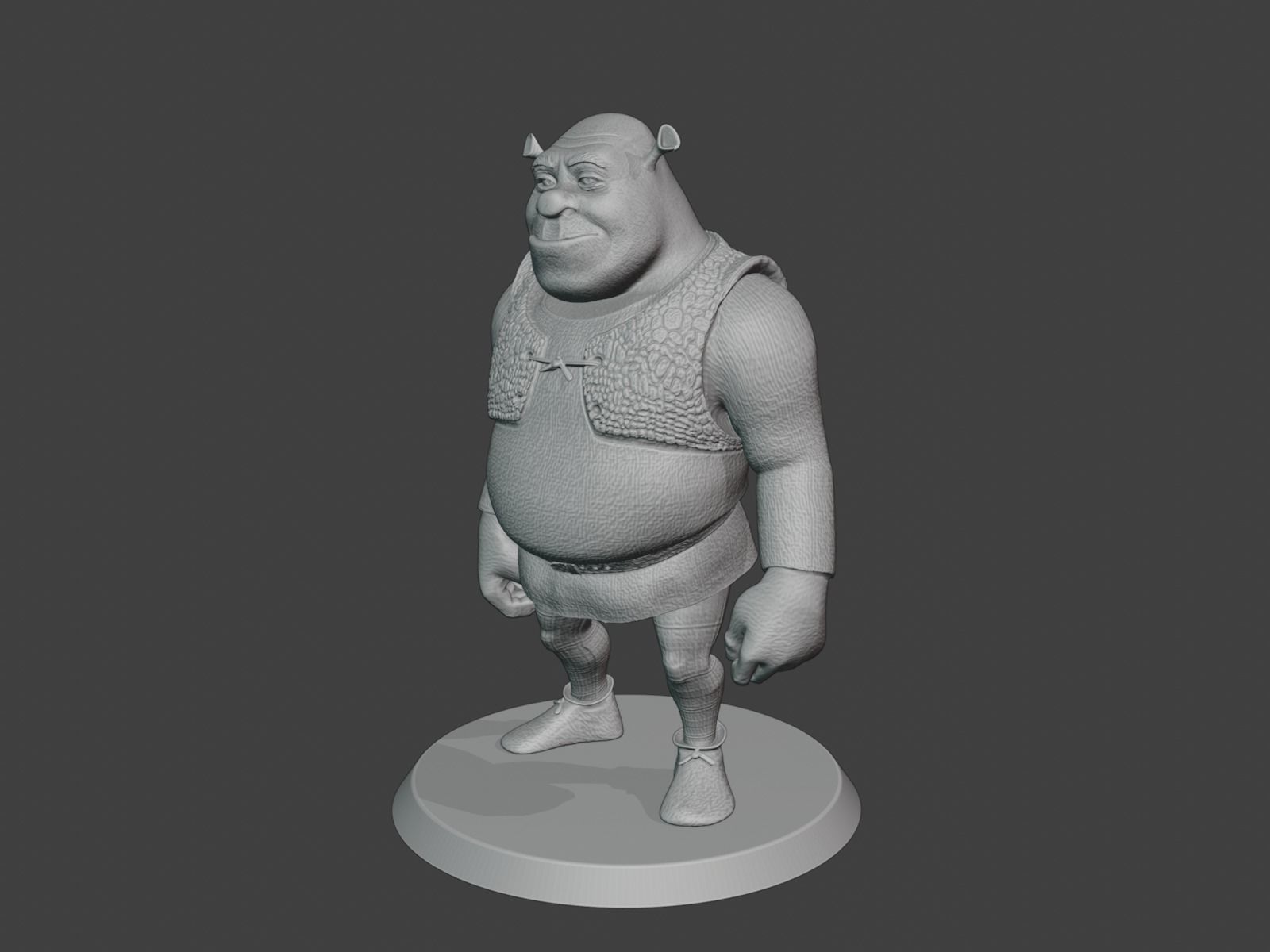 SHREK 3D print model_5