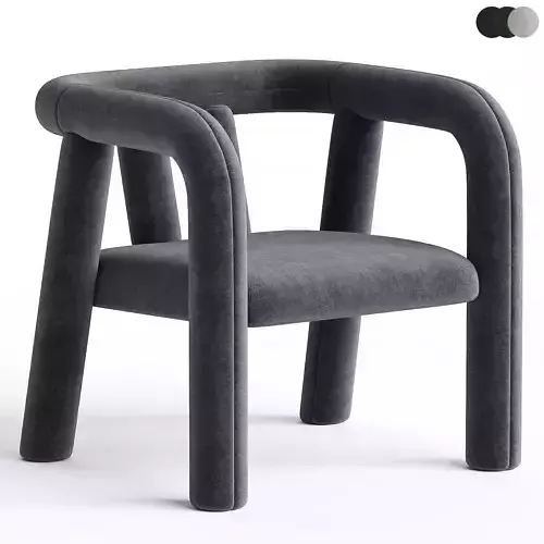 TEMI LOUNGE CHAIR 3D model