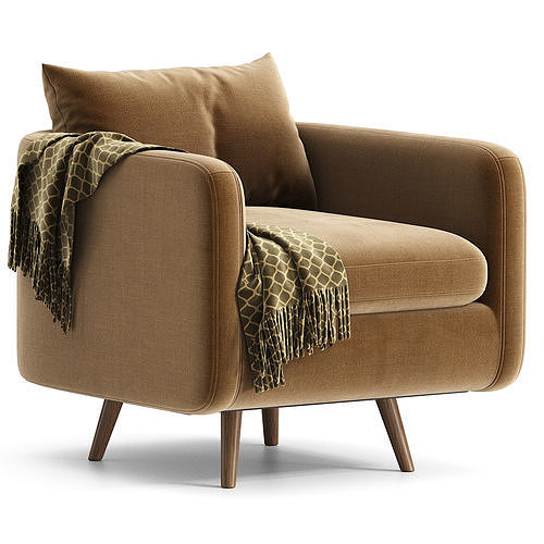 KAYA SWIVEL CHAIR 3D model