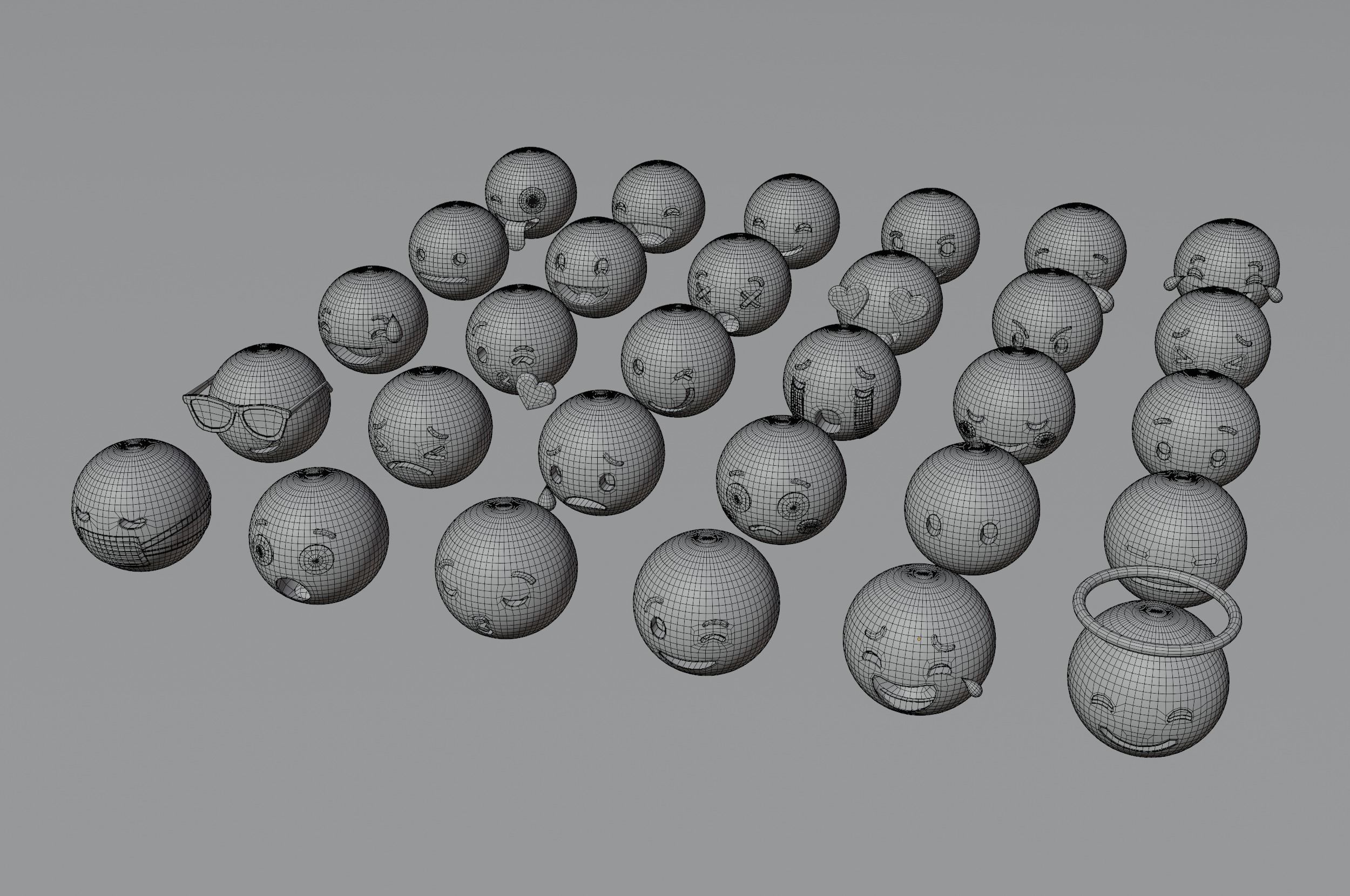 3D emojis  3D model_2